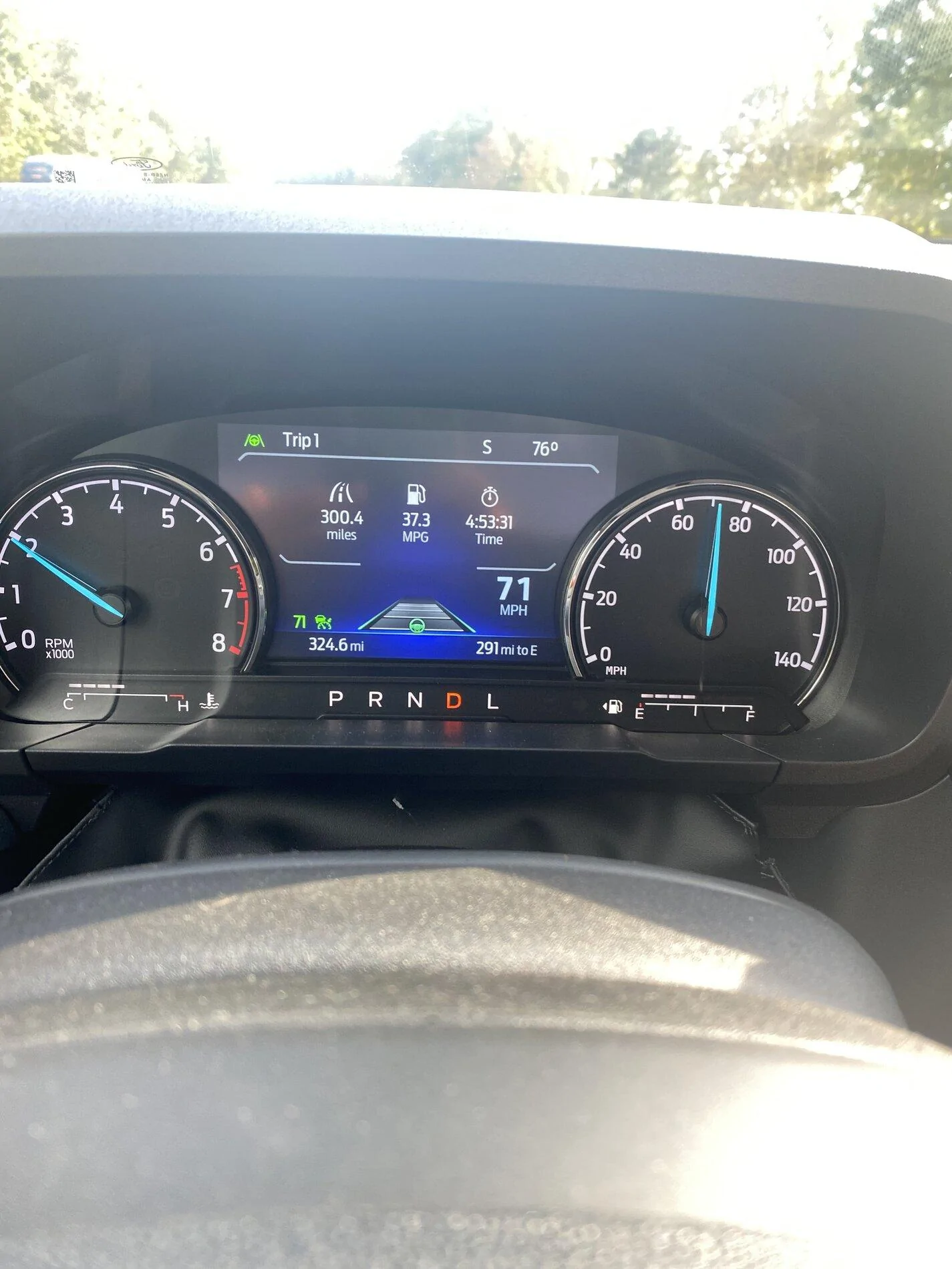 Ford Maverick Just picked up Lariat AWD 4K 300 mile HWY Ga. To NC mpg 145989F8-9FB5-46E2-9EC8-5EB7E599B807