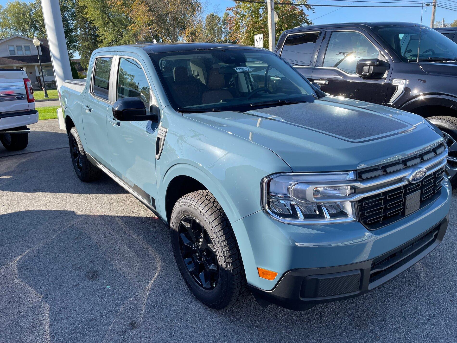 Ford Maverick First day with my First Edition Area 51 AWD mav2