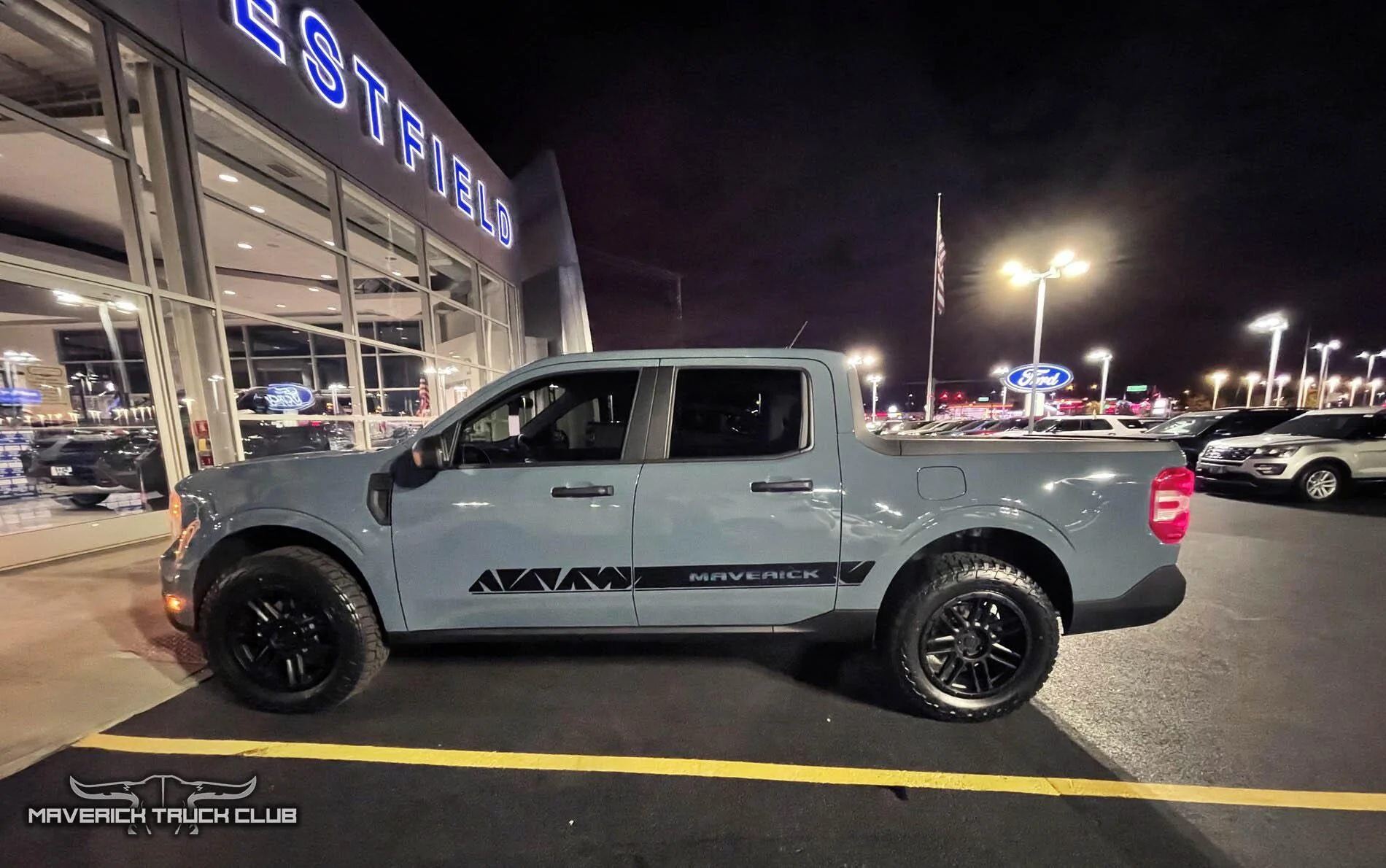 2022 Ford Maverick XL Falken Wildpeak AT 265:60R18 + 18%22 Black Rhino Arches Wheels 2.jpg