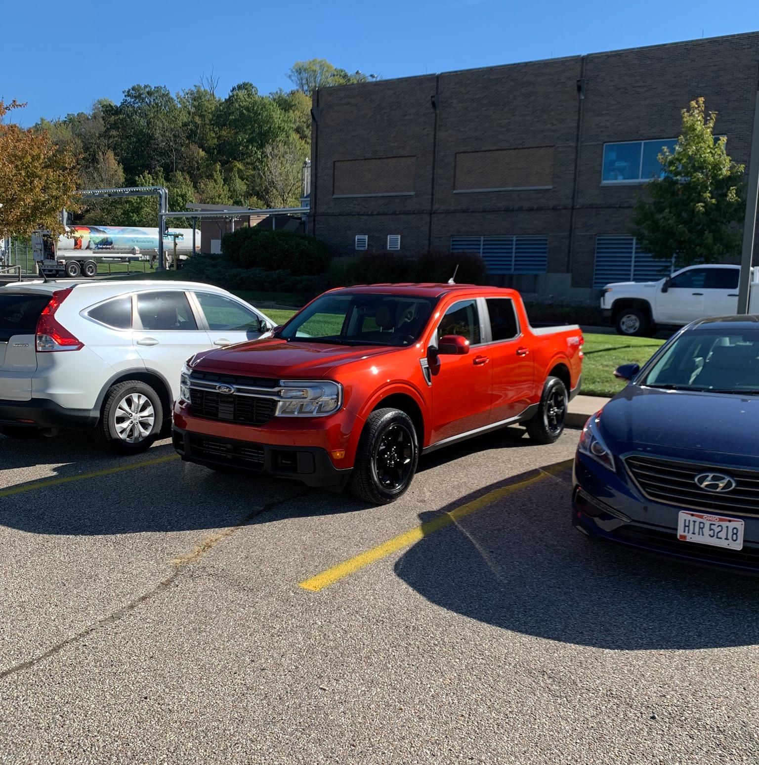 Ford Maverick HOT PEPPER RED Maverick Photos Thread Hot Pepper Red Maverick 2