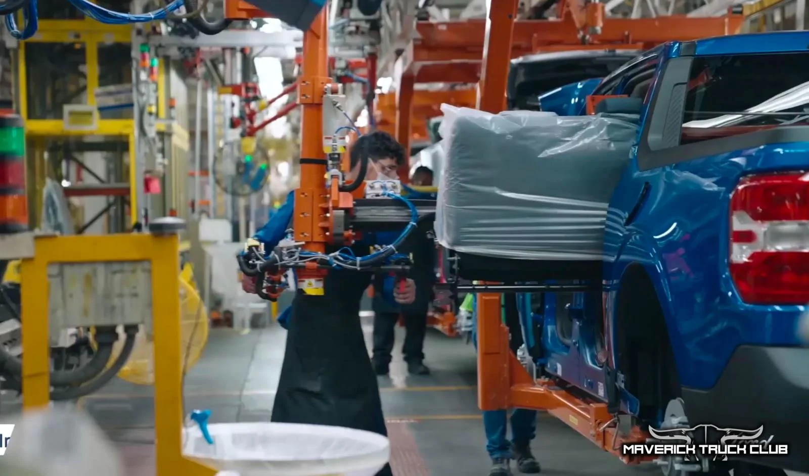 Ford Maverick Video: 2022 Ford Maverick Assembly & Production Line @ Factory  – Stamping, Paint, Final Assembly 👷🏼‍♂️ 2022 Ford Maverick Assembly Production Line Plant Factory 40