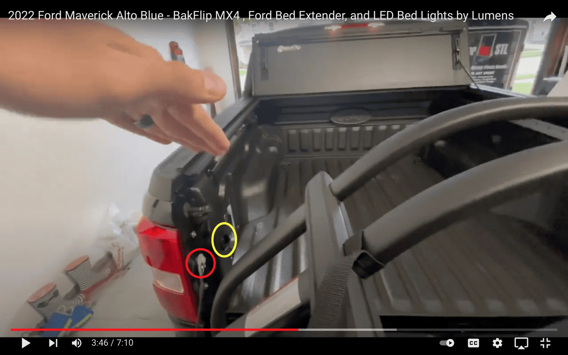 Ford Maverick BakFlip MX4 bed cover with Ford Bed Extender - Yes, they work together (pics + video) Screen Shot 2021-10-24 at 16.08.16