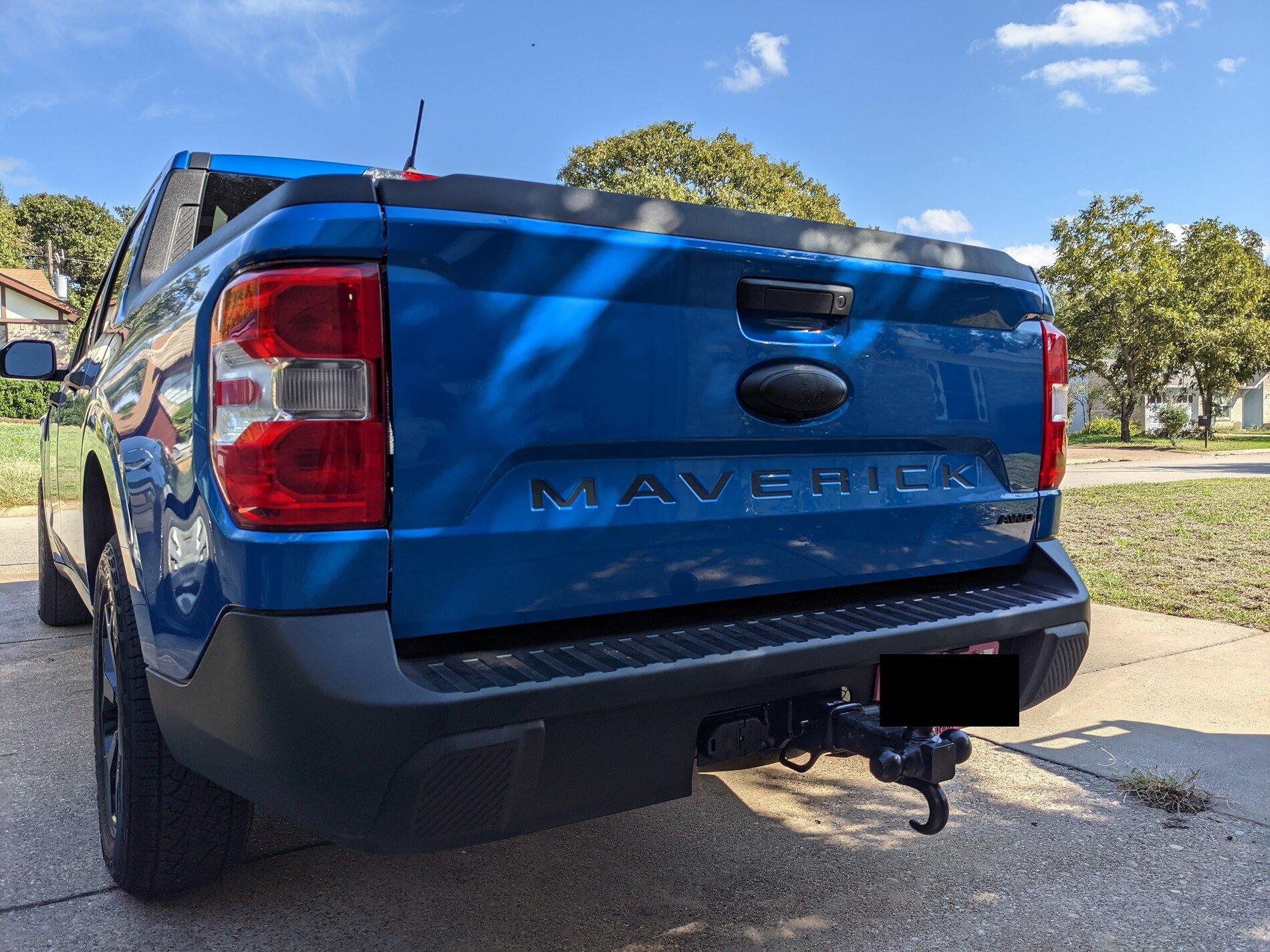 Ford Maverick FX4-No-More (Debadged Velocity Blue Maverick FX4) PXL_20211024_201745946