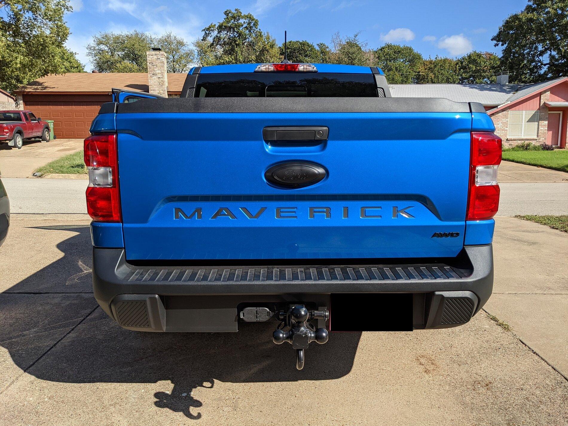 Ford Maverick FX4-No-More (Debadged Velocity Blue Maverick FX4) PXL_20211024_201837807