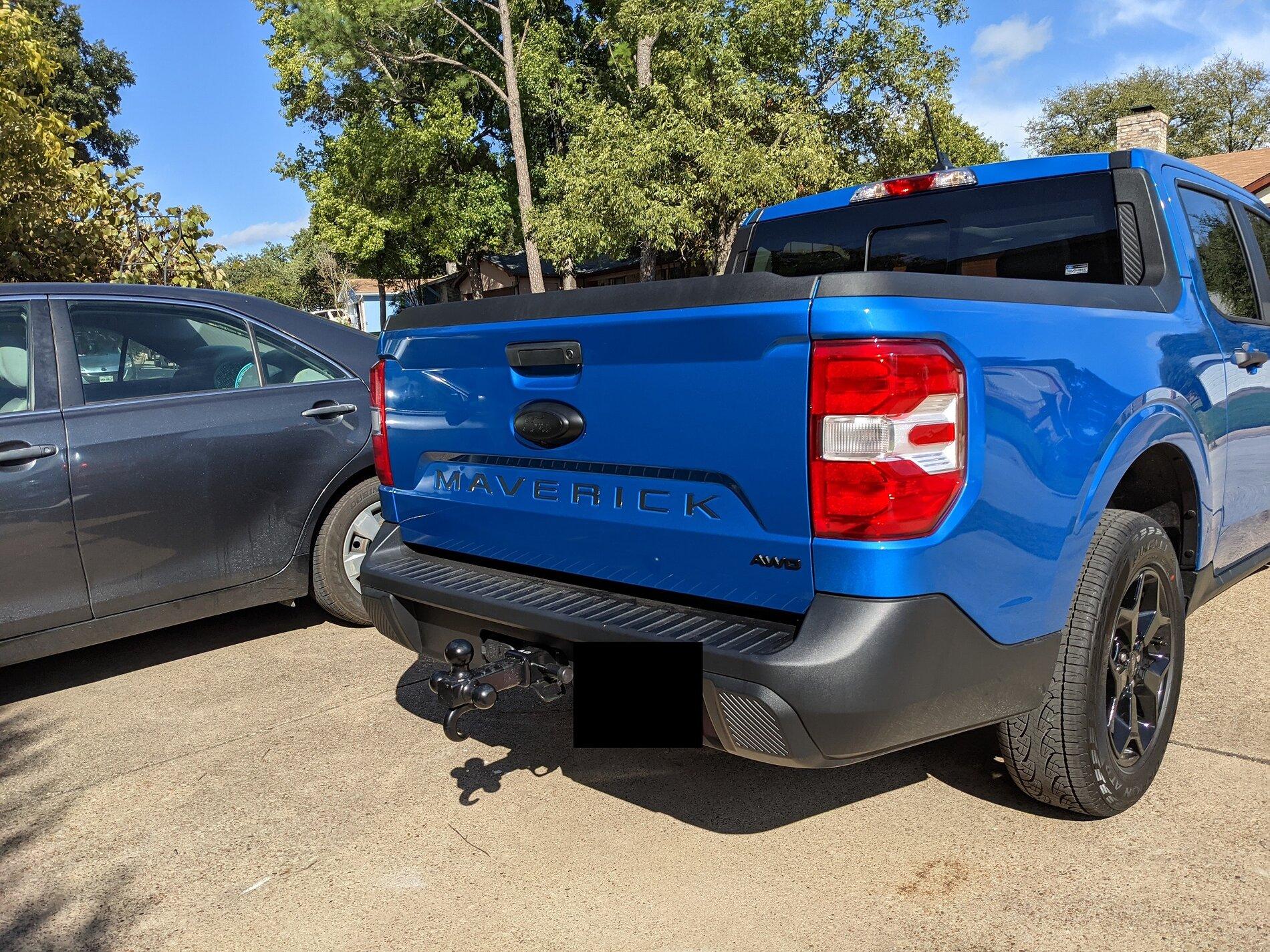 Ford Maverick FX4-No-More (Debadged Velocity Blue Maverick FX4) PXL_20211024_201843492