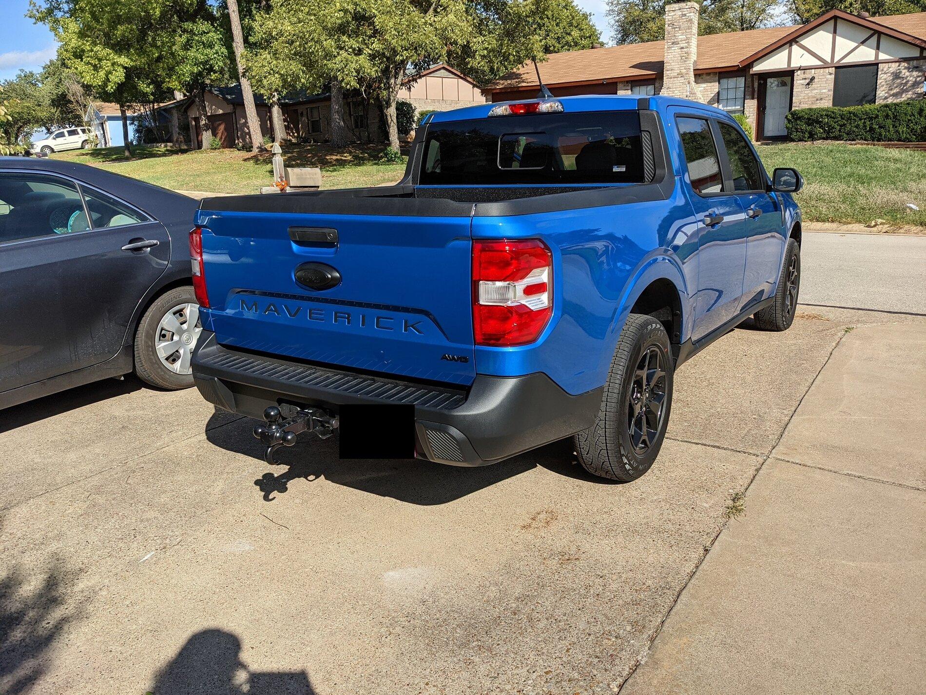 Ford Maverick FX4-No-More (Debadged Velocity Blue Maverick FX4) PXL_20211024_201846153