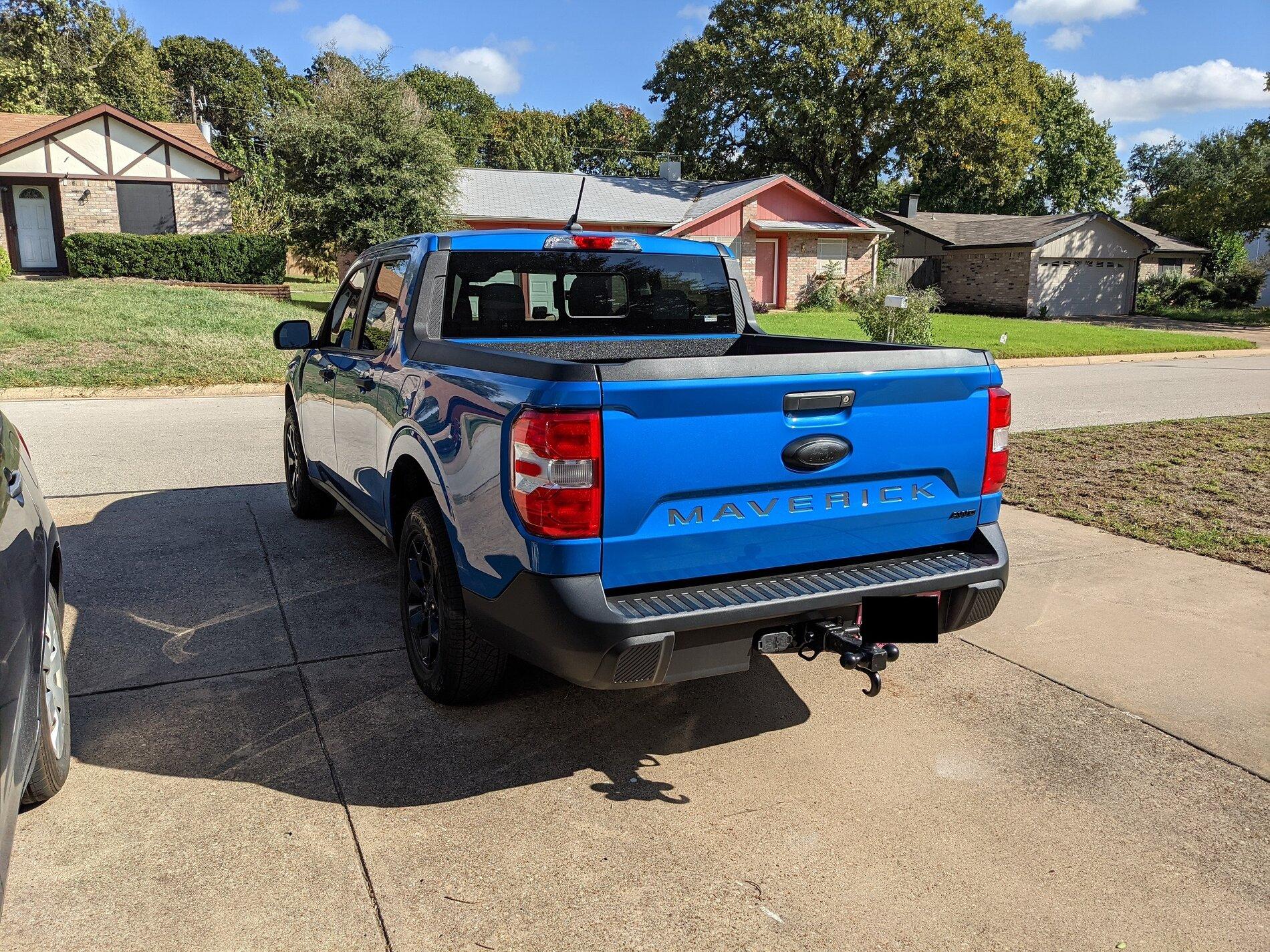 Ford Maverick FX4-No-More (Debadged Velocity Blue Maverick FX4) PXL_20211024_201906621