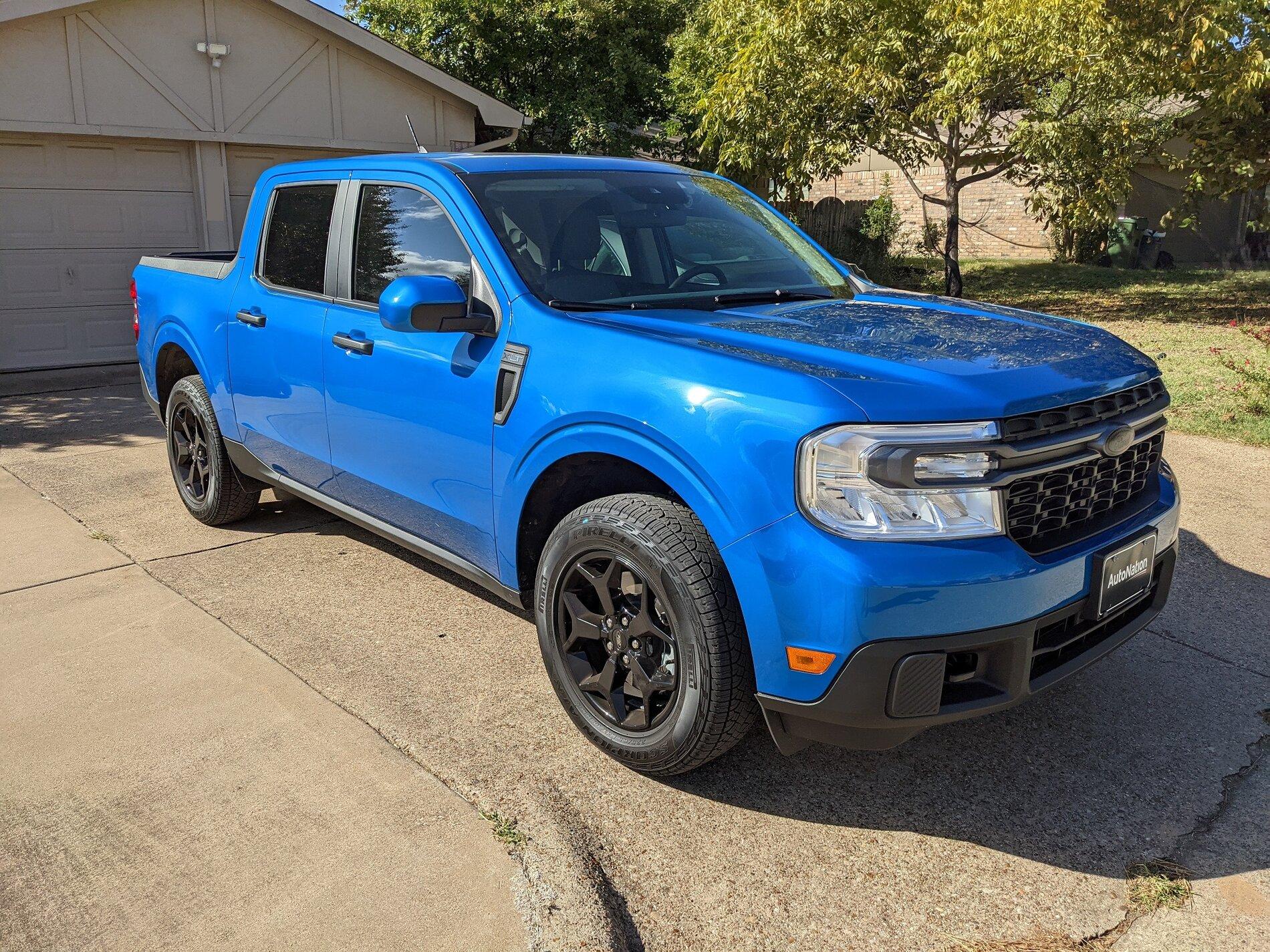 Ford Maverick FX4-No-More (Debadged Velocity Blue Maverick FX4) PXL_20211024_202010313