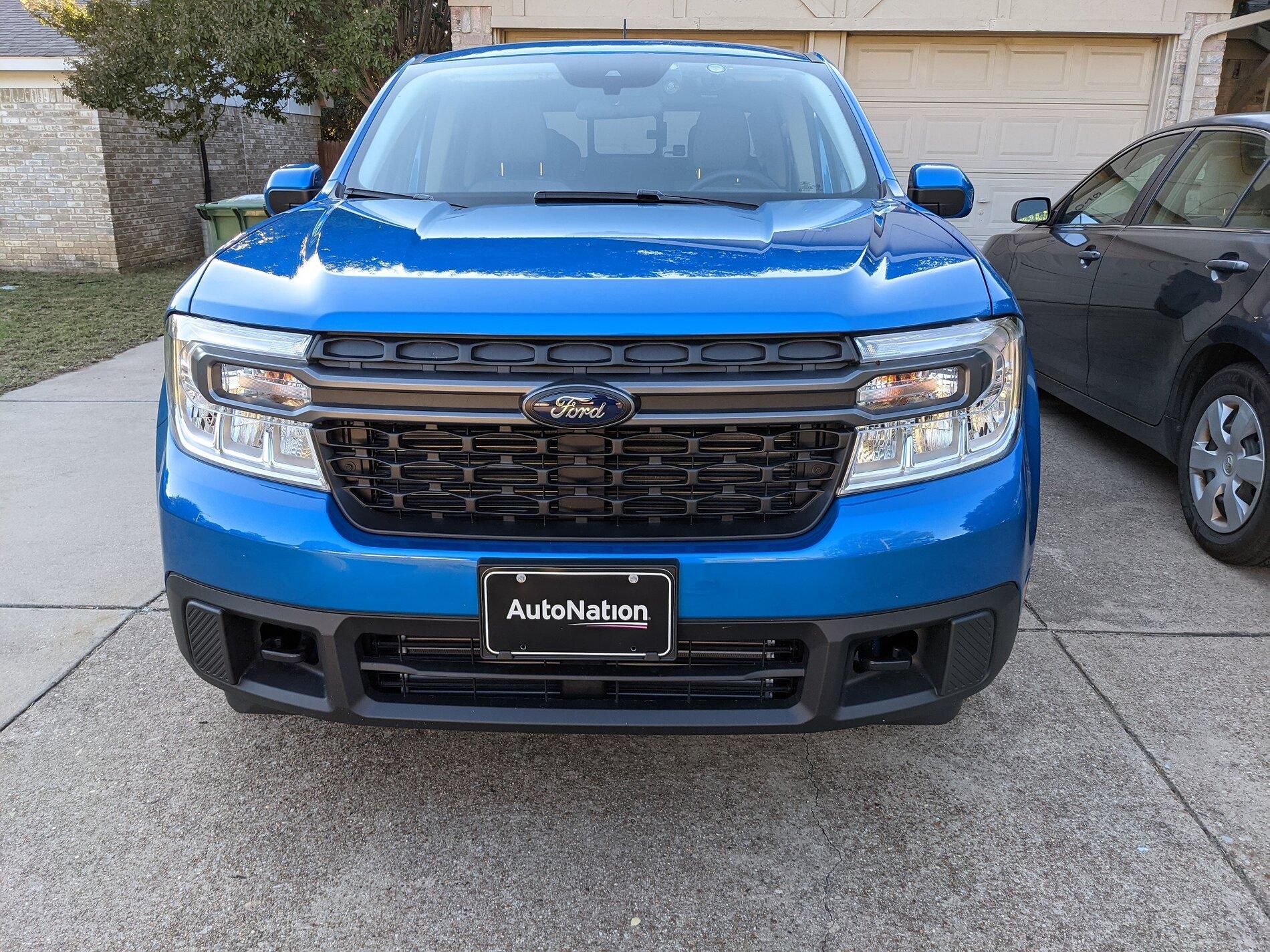 Ford Maverick VELOCITY BLUE Maverick Photos Thread PXL_20211024_224426388