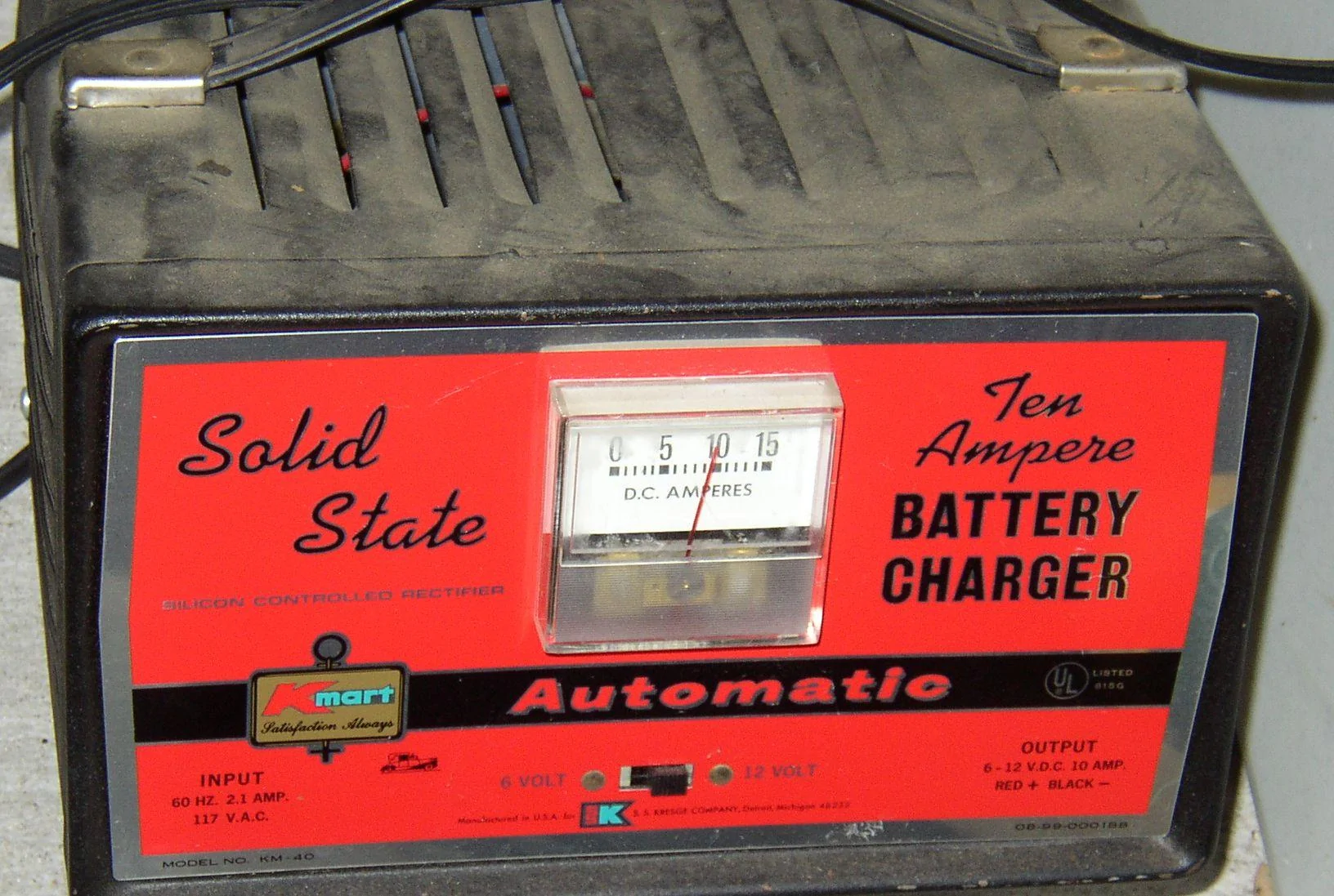 Ford Maverick EB 2.0 battery replacement... Kmart Charger