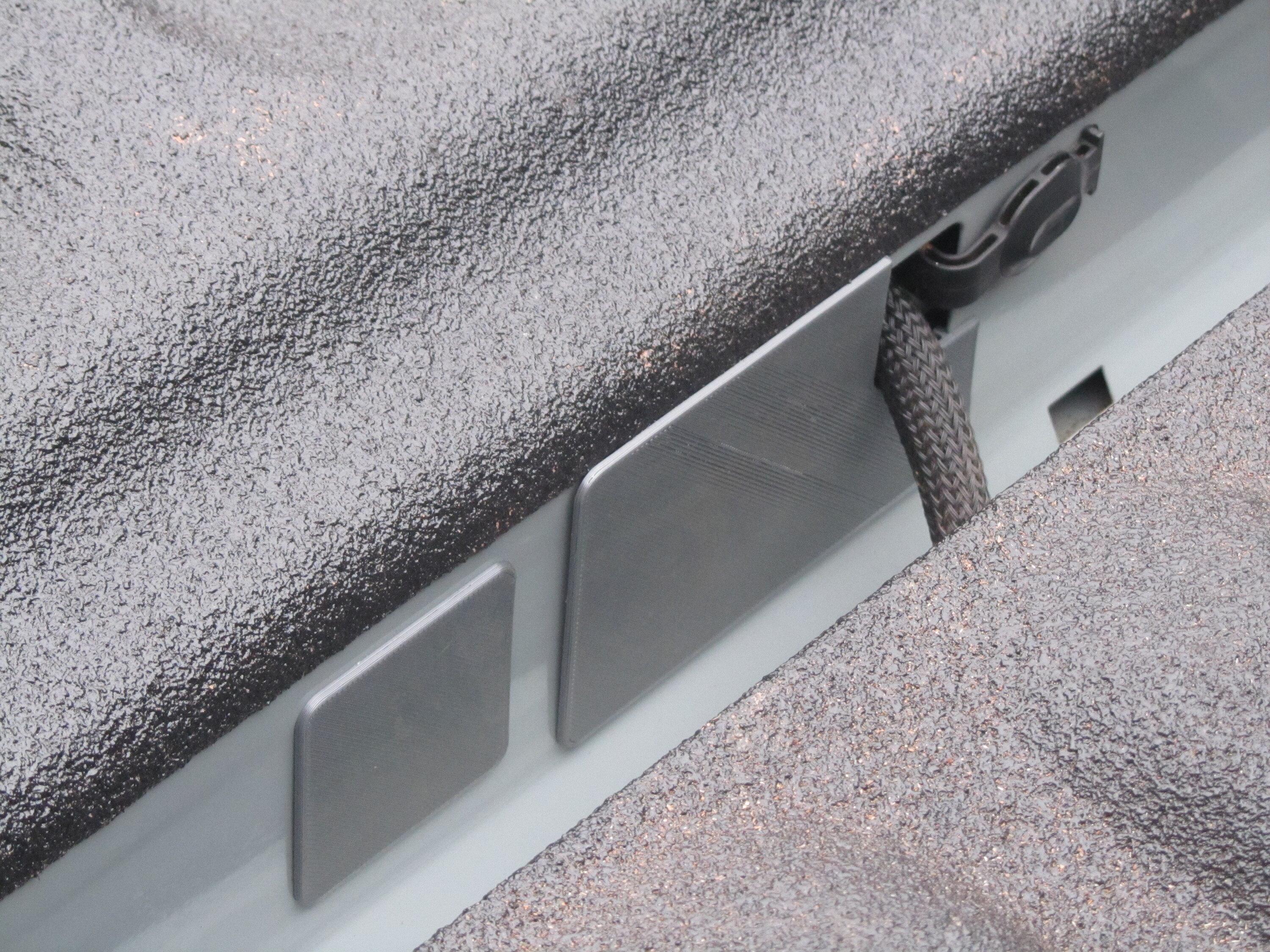 Ford Maverick 3D Printed Tailgate Hole Caps IMG_4376