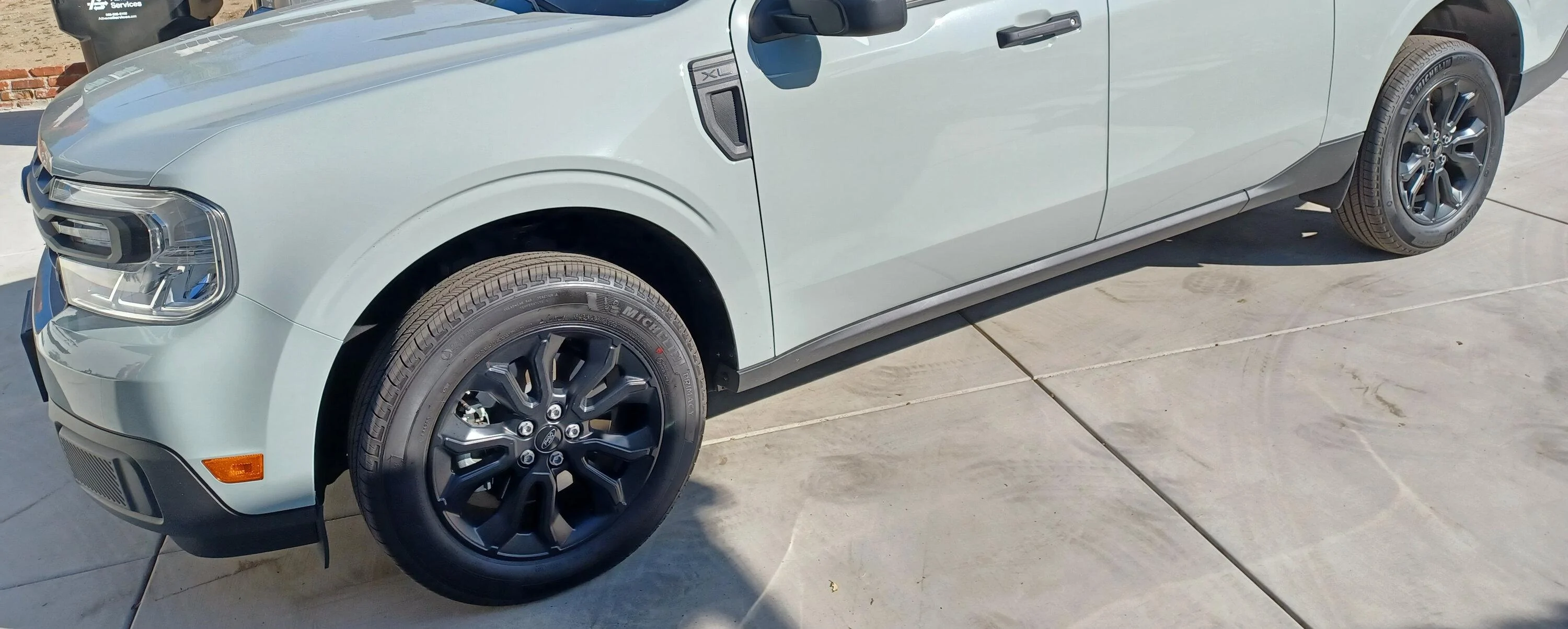 Ford Maverick BAP 18's with steelie lugs 20231105_135139