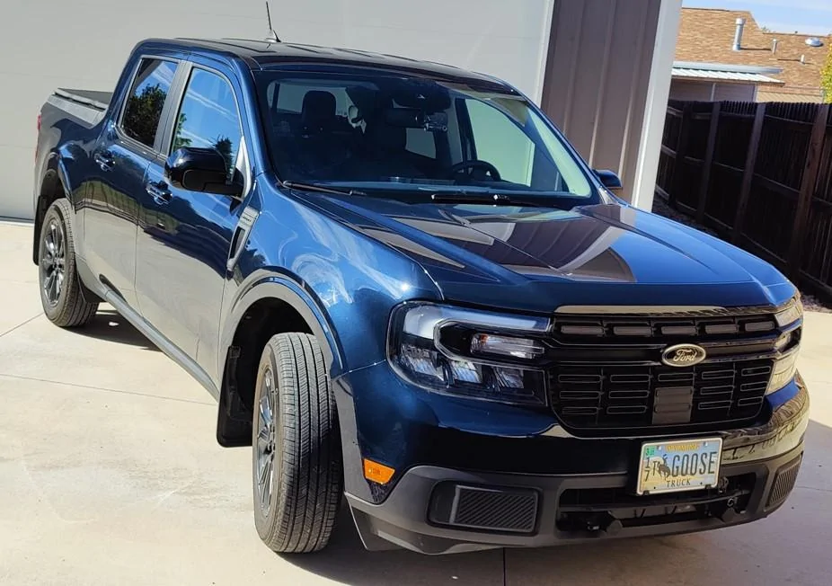 Ford Maverick Maverick Hybrid Lariat very impressive.  Add your positive thoughts sunny alto blu