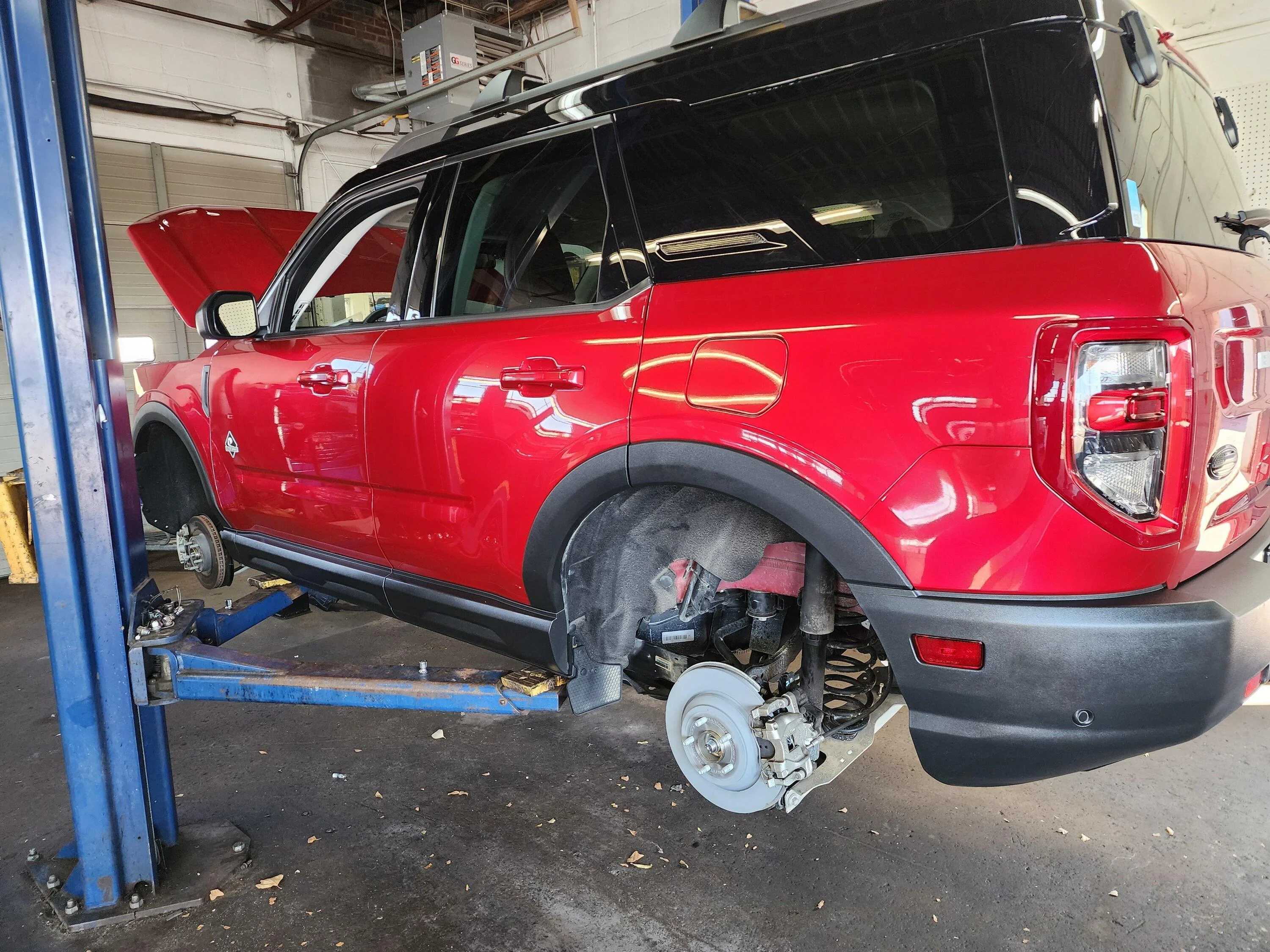 Ford Maverick Brake job without going into brake maintenance mode 20231106_114215