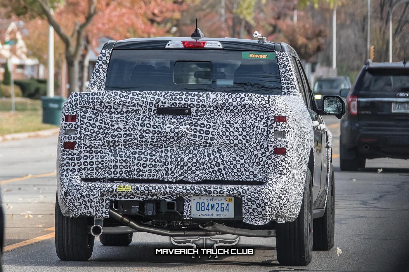 Ford Maverick Maverick Lobo / ST Performance Street Truck Prototype Spied lobo-maverick-st-street-truck-prototype-spied-22