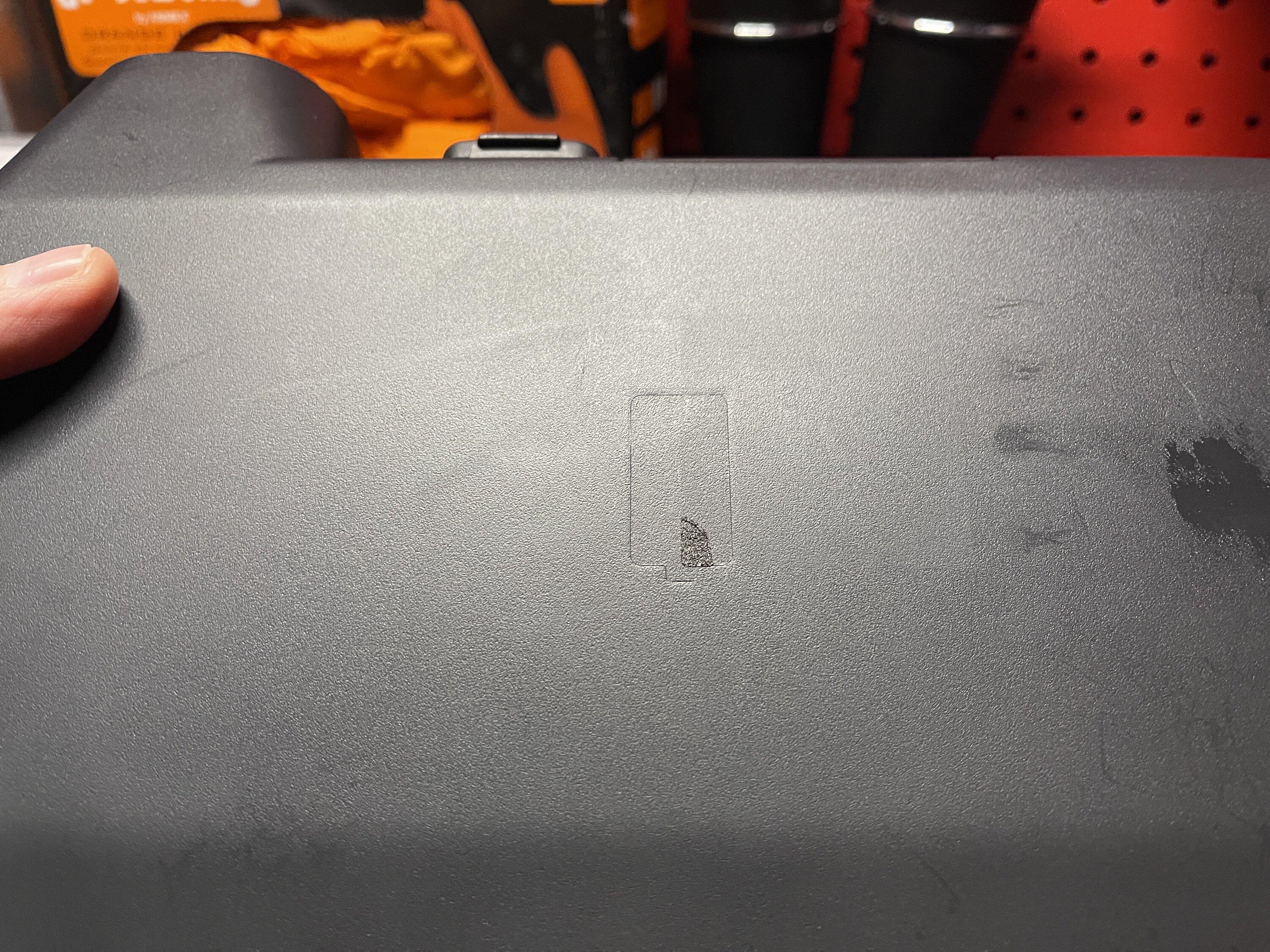 Ford Maverick Center Console Ambient Lighting install in my 2023 Lariat Maverick -- DIY how-to IMG_0233