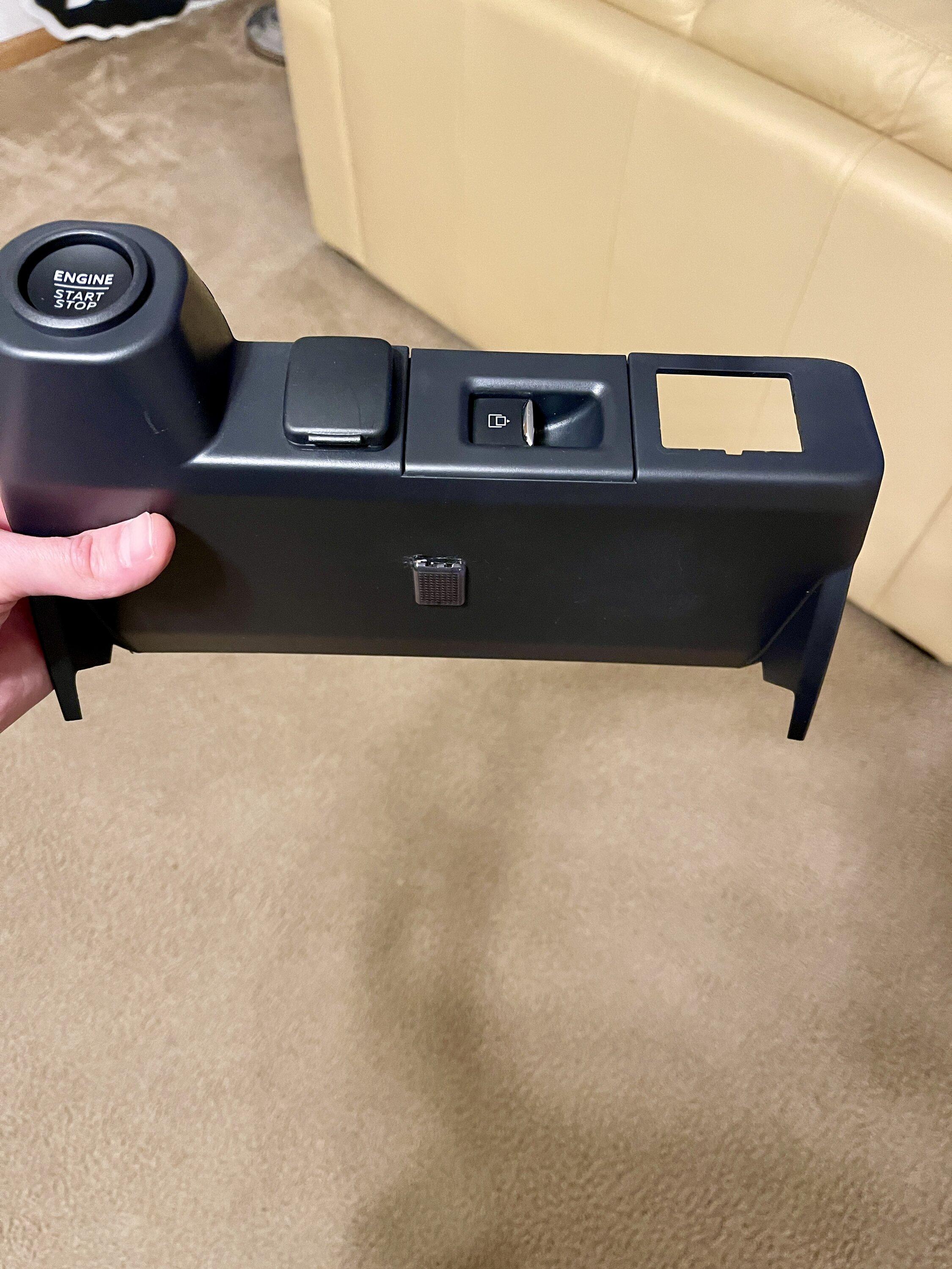 Ford Maverick Center Console Ambient Lighting install in my 2023 Lariat Maverick -- DIY how-to IMG_0235