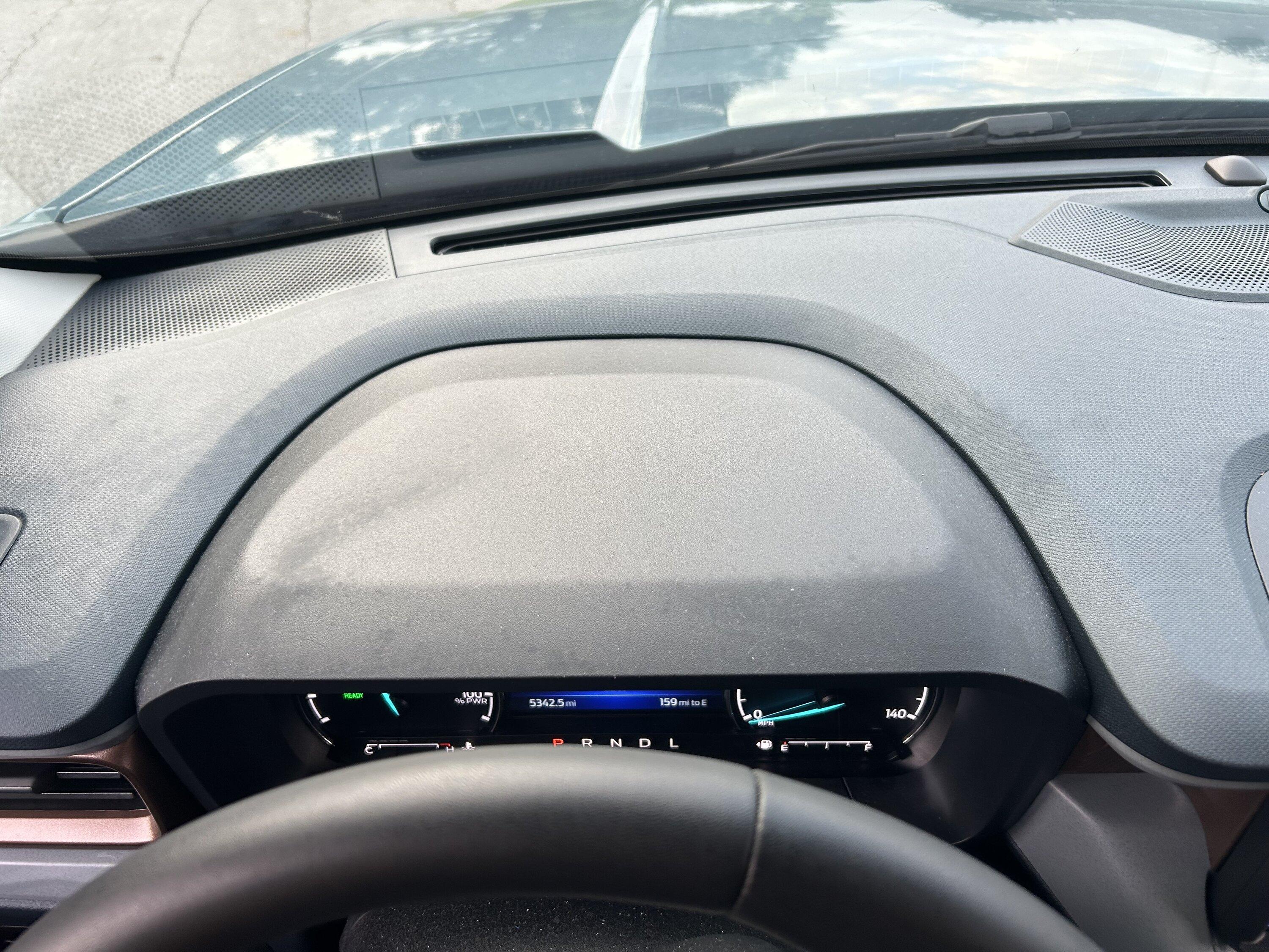 Ford Maverick Dash Staining? mav dash 2