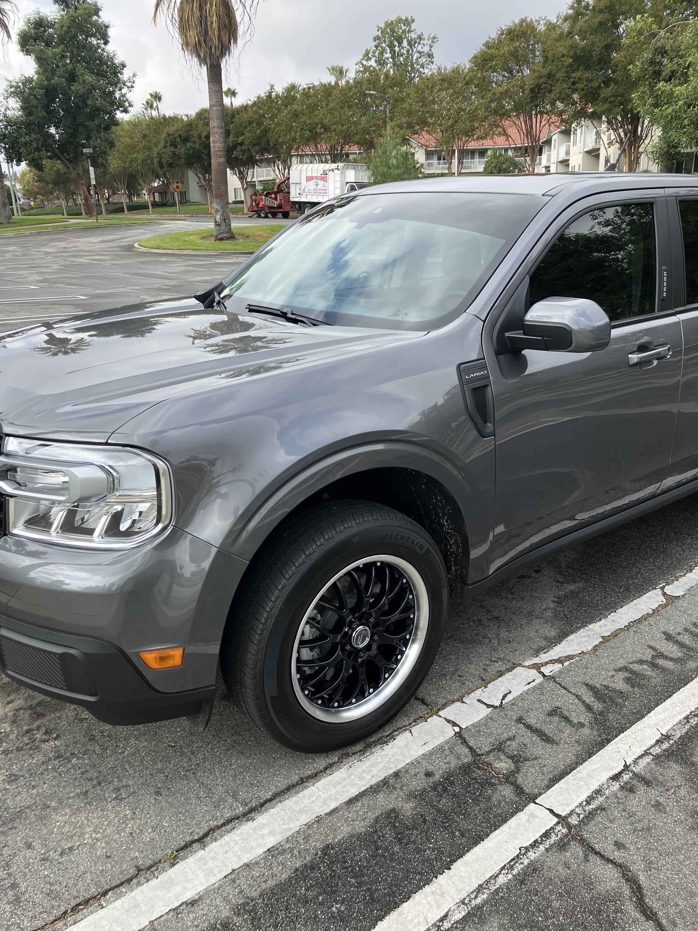 Ford Maverick Carbon Gray Build IMG_1649