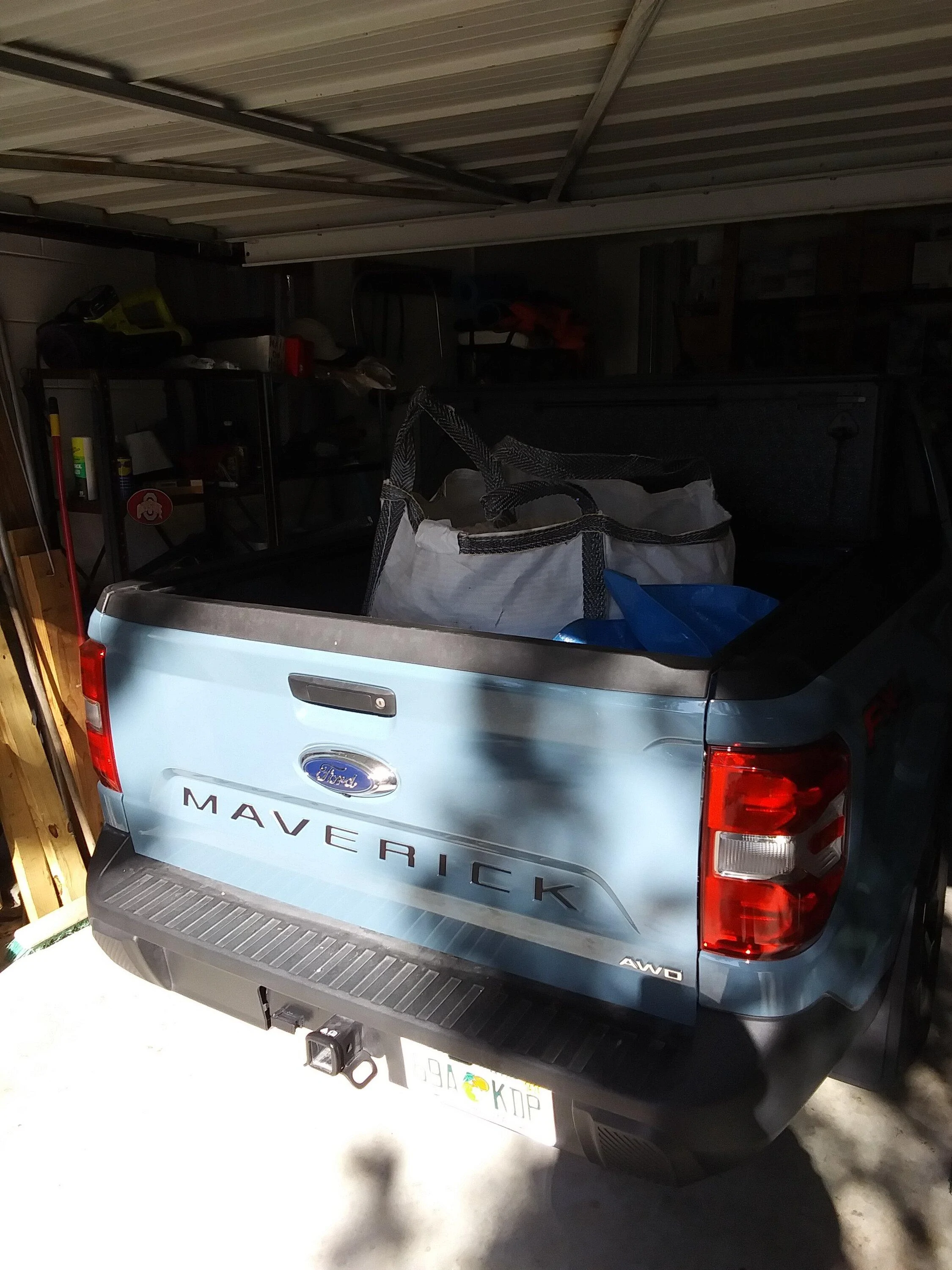 Ford Maverick Truck being used as a truck 20231108_093923