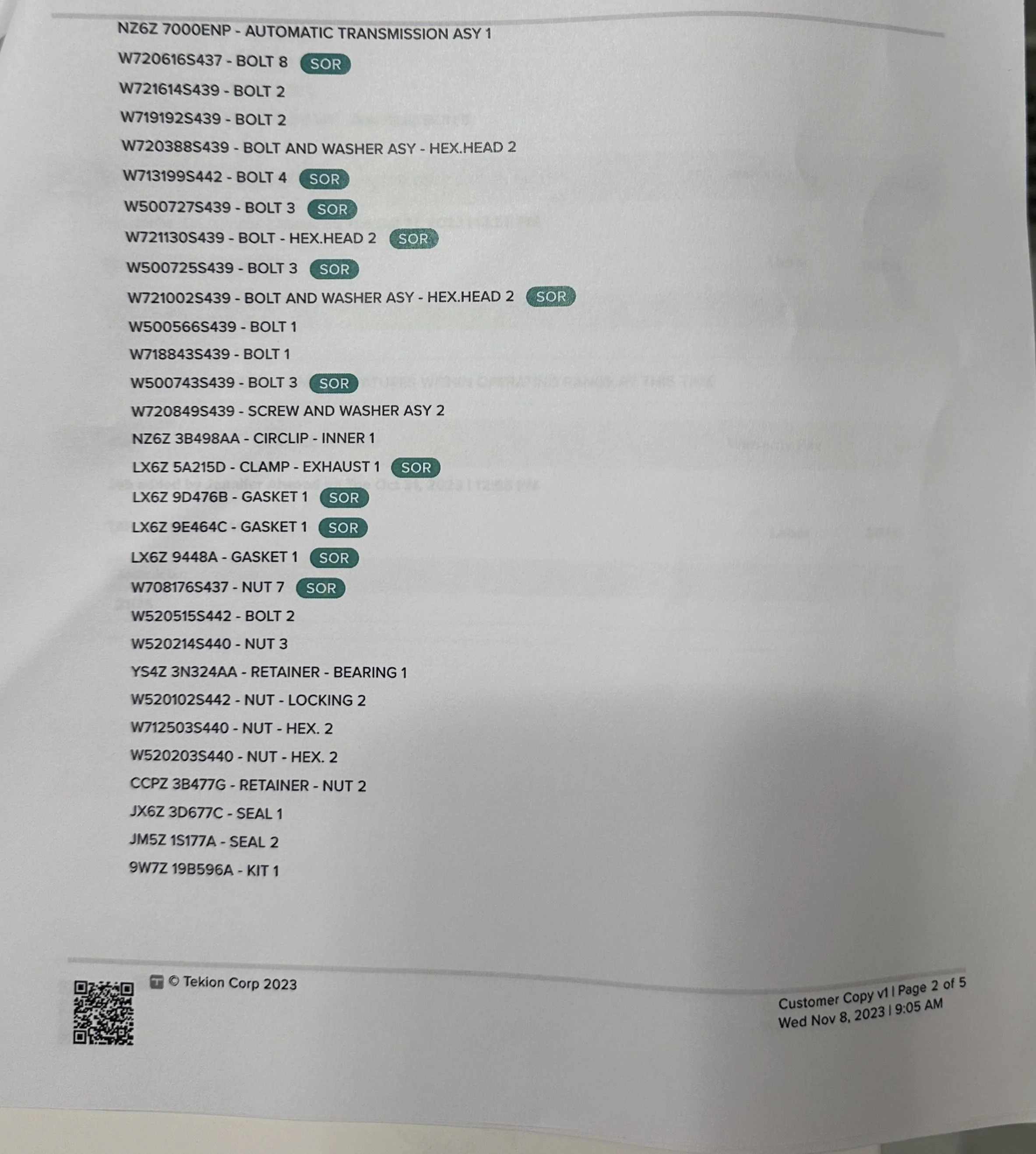 Ford Maverick Shift SYS Fault - Service Required (Hybrid CVT) IMG_5868