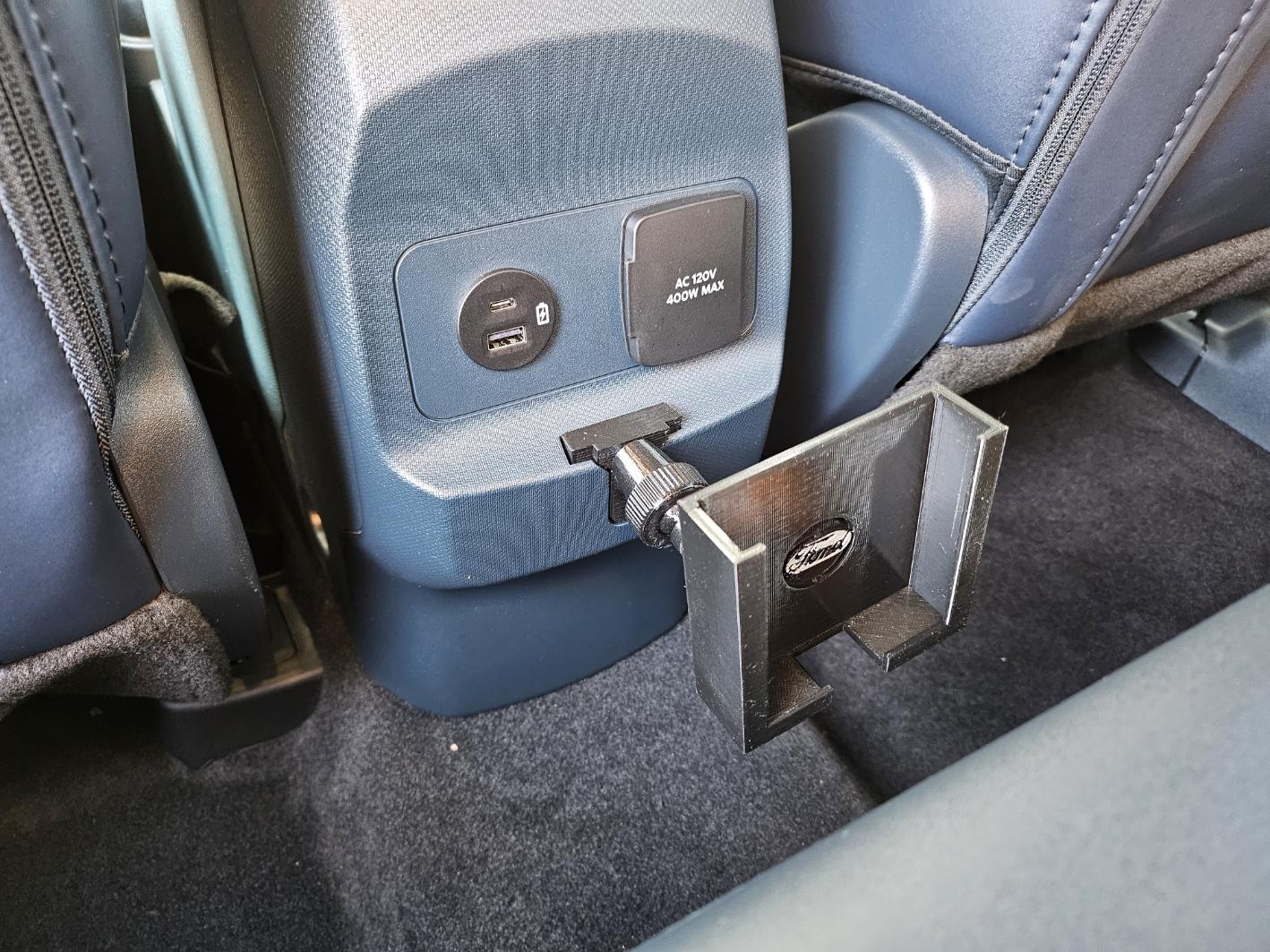 Ford Maverick 3D printed phone holder for rear passengers Maverick phone holder