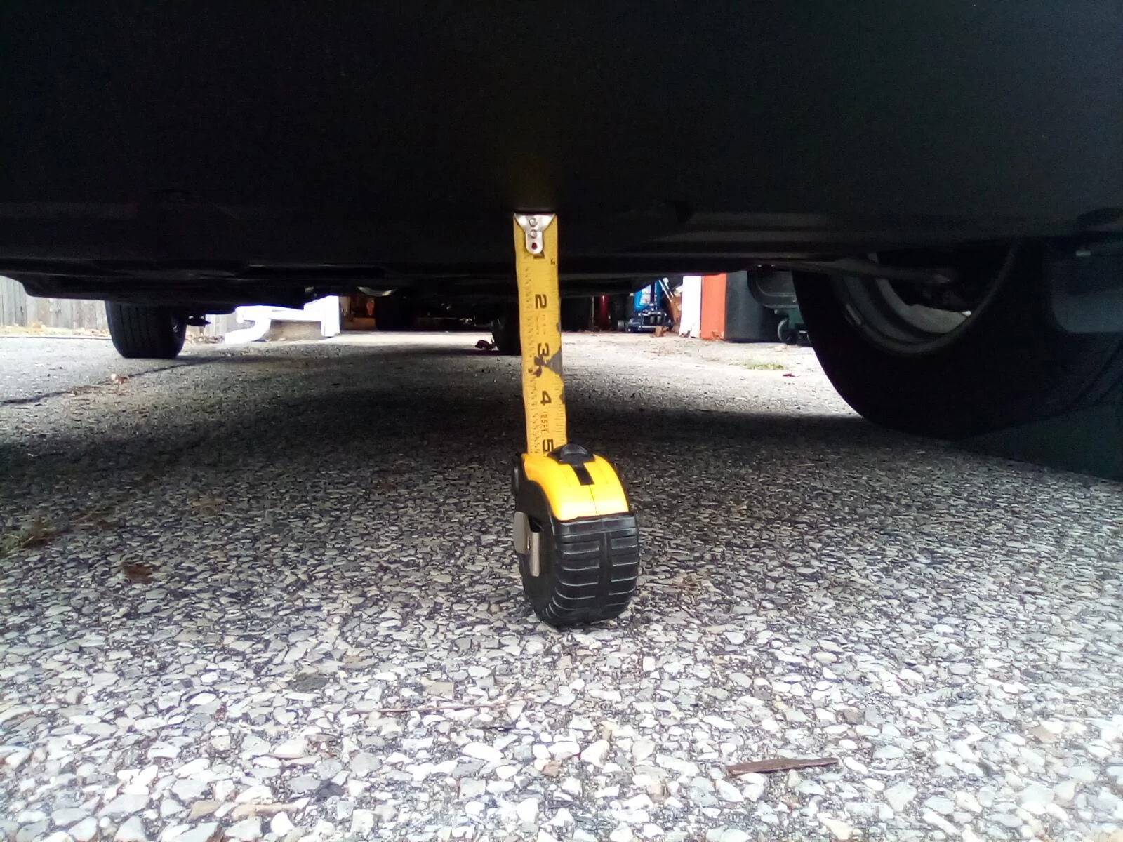 Ford Maverick how to jack truck to put it on jack stands. IMG_20231110_124805