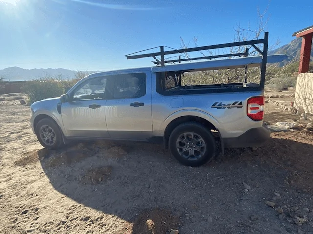 Ford Maverick My DIY camper shell 1699727396296