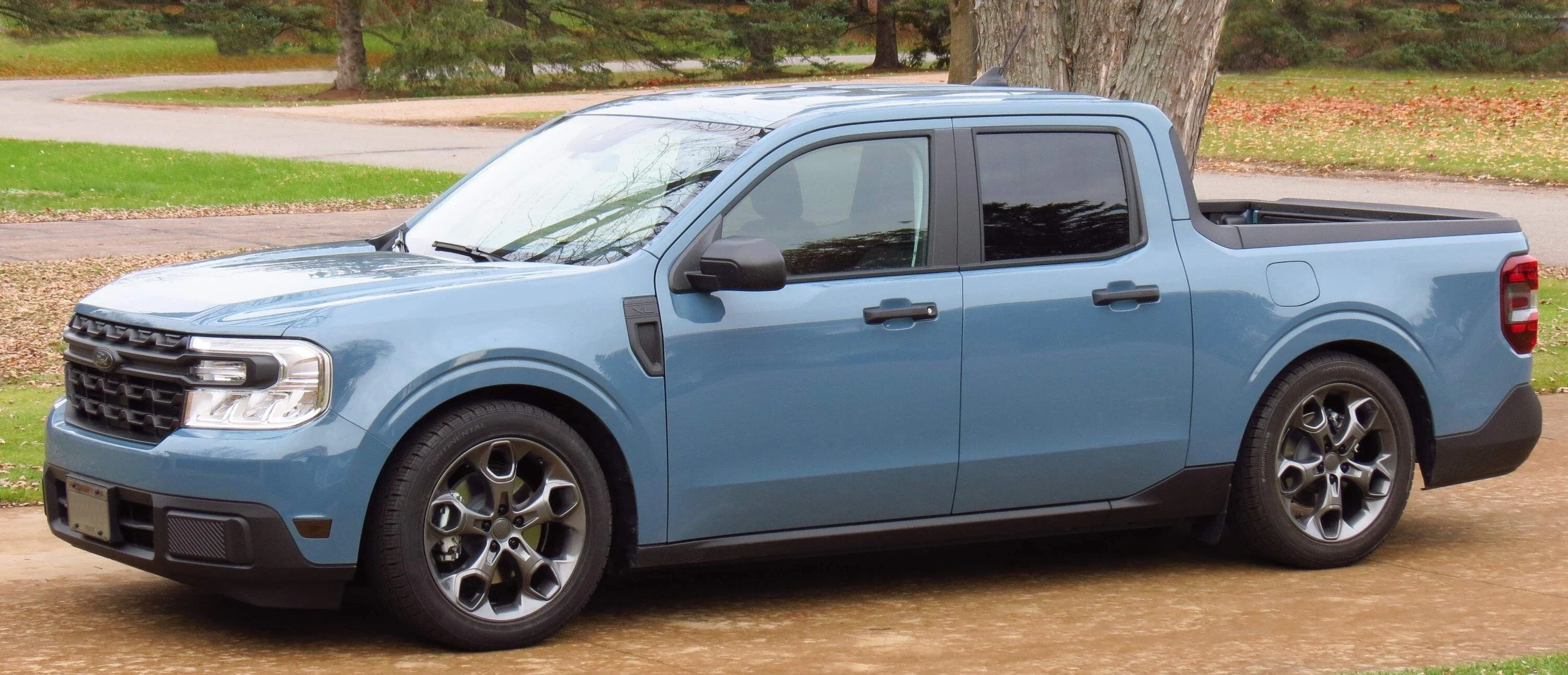 Ford Maverick Lane's Dark Soul XL Build (lowered w/ Silver's, 19" wheels, Zep BAP, audio...) truck2