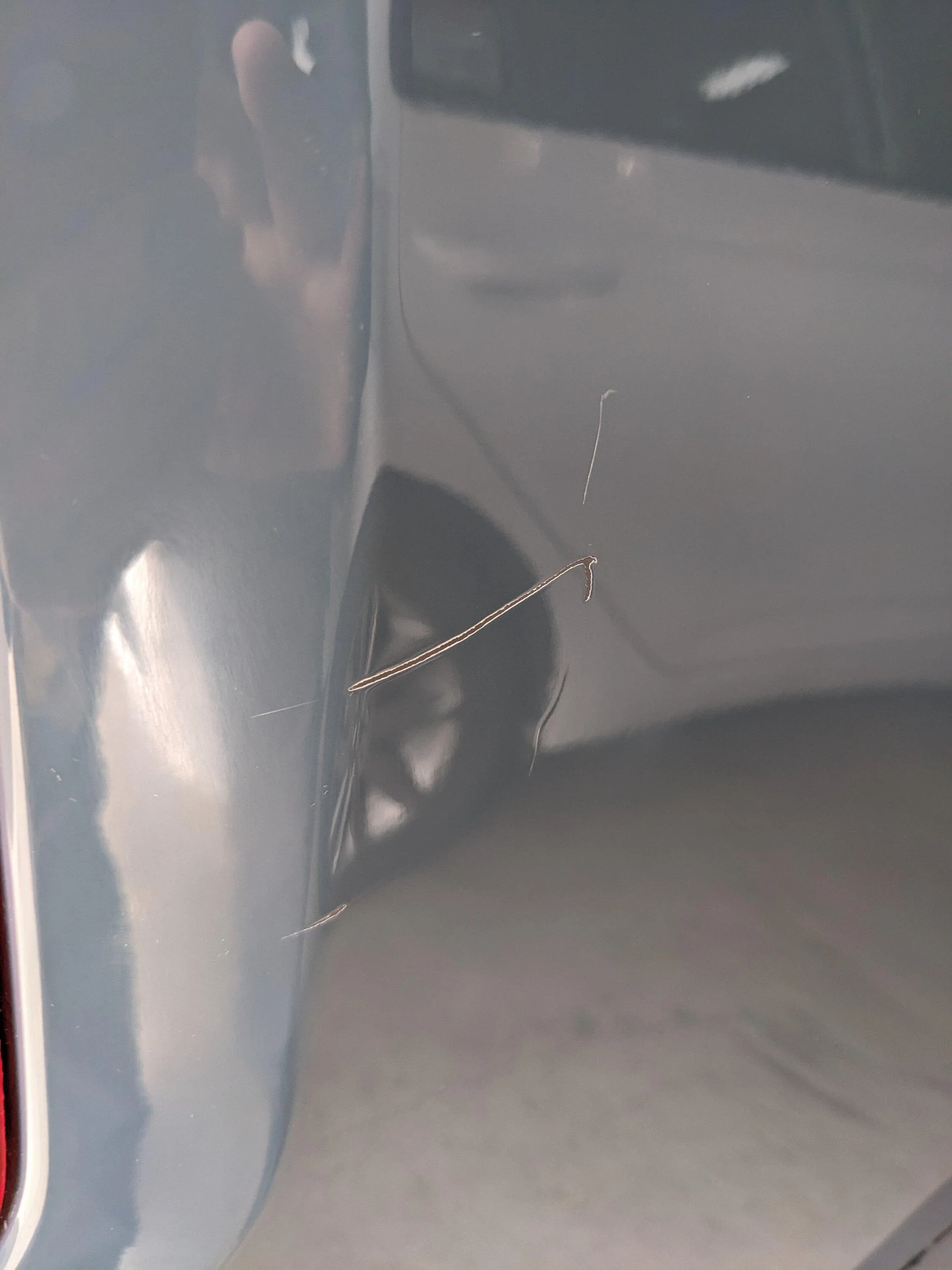 Ford Maverick Scratch Repair and Touch-Up Paint Kit -- excellent results Maverick Scratch