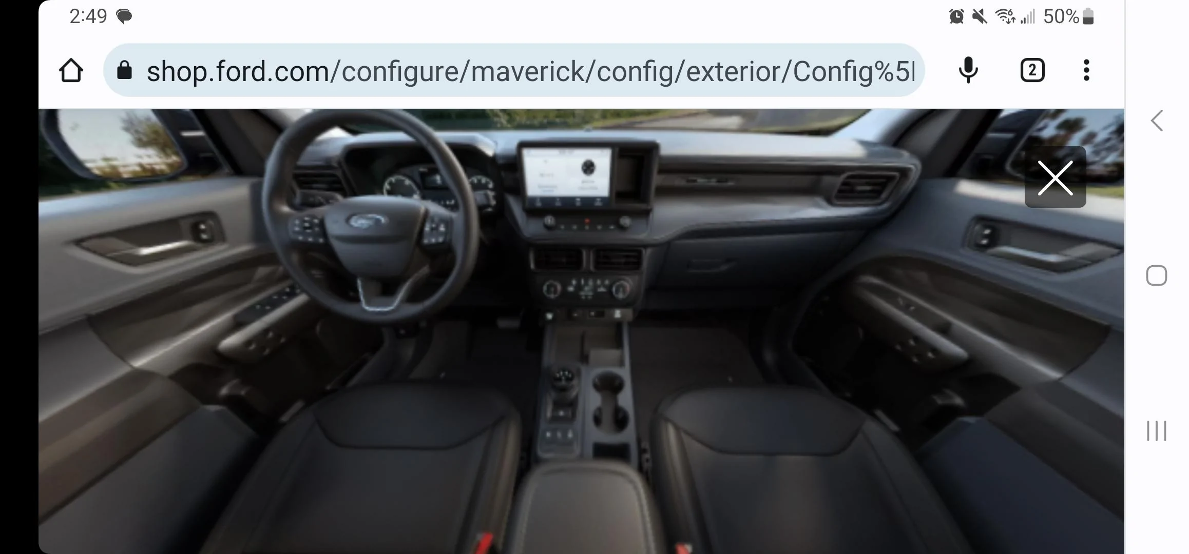 Ford Maverick My 2024 Maverick in Terrain color delivered Screenshot_20231112_144913_Chrom