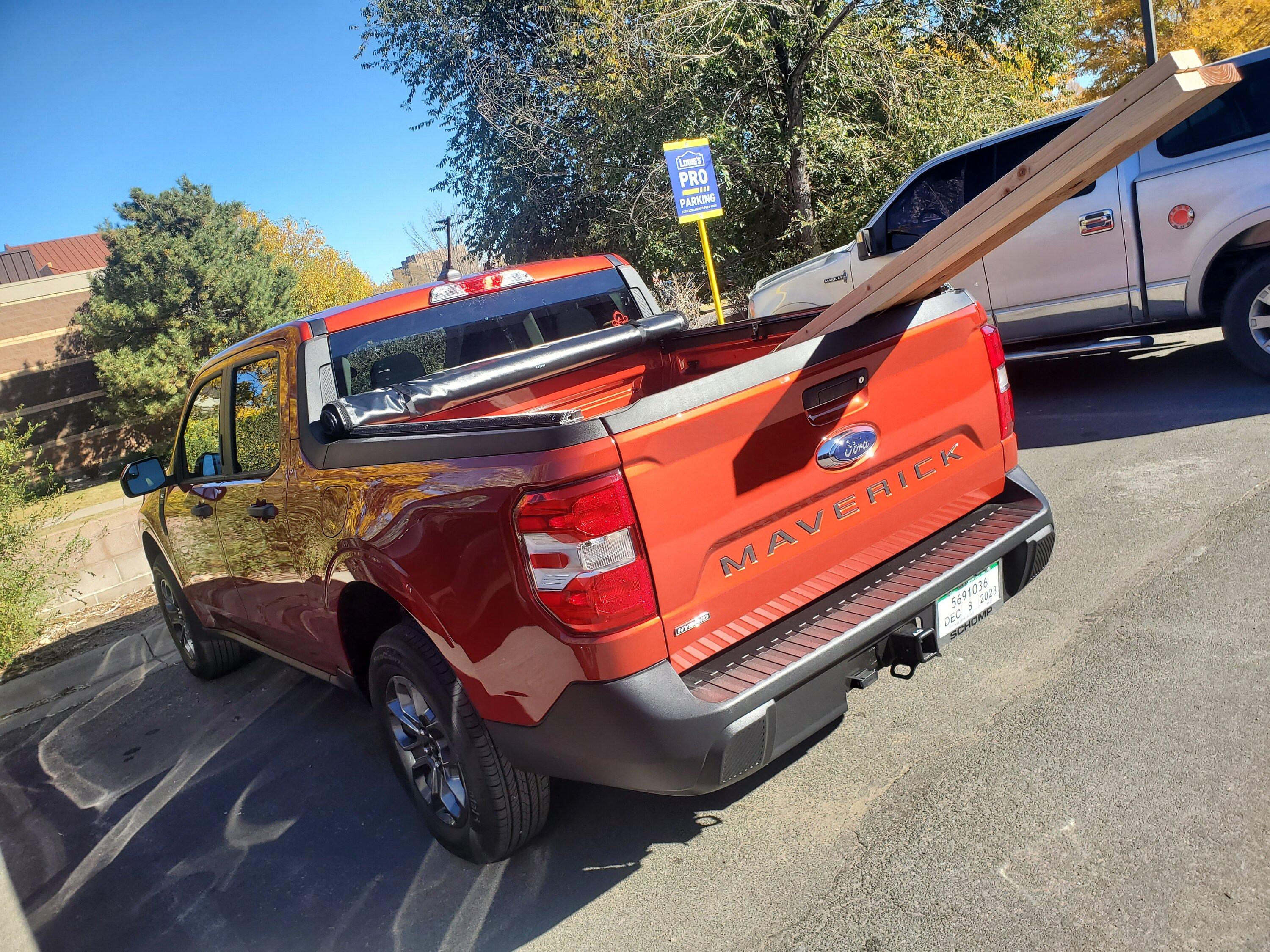 Ford Maverick 1000 miles, a few thoughts and a few add-ons 20231021_104435