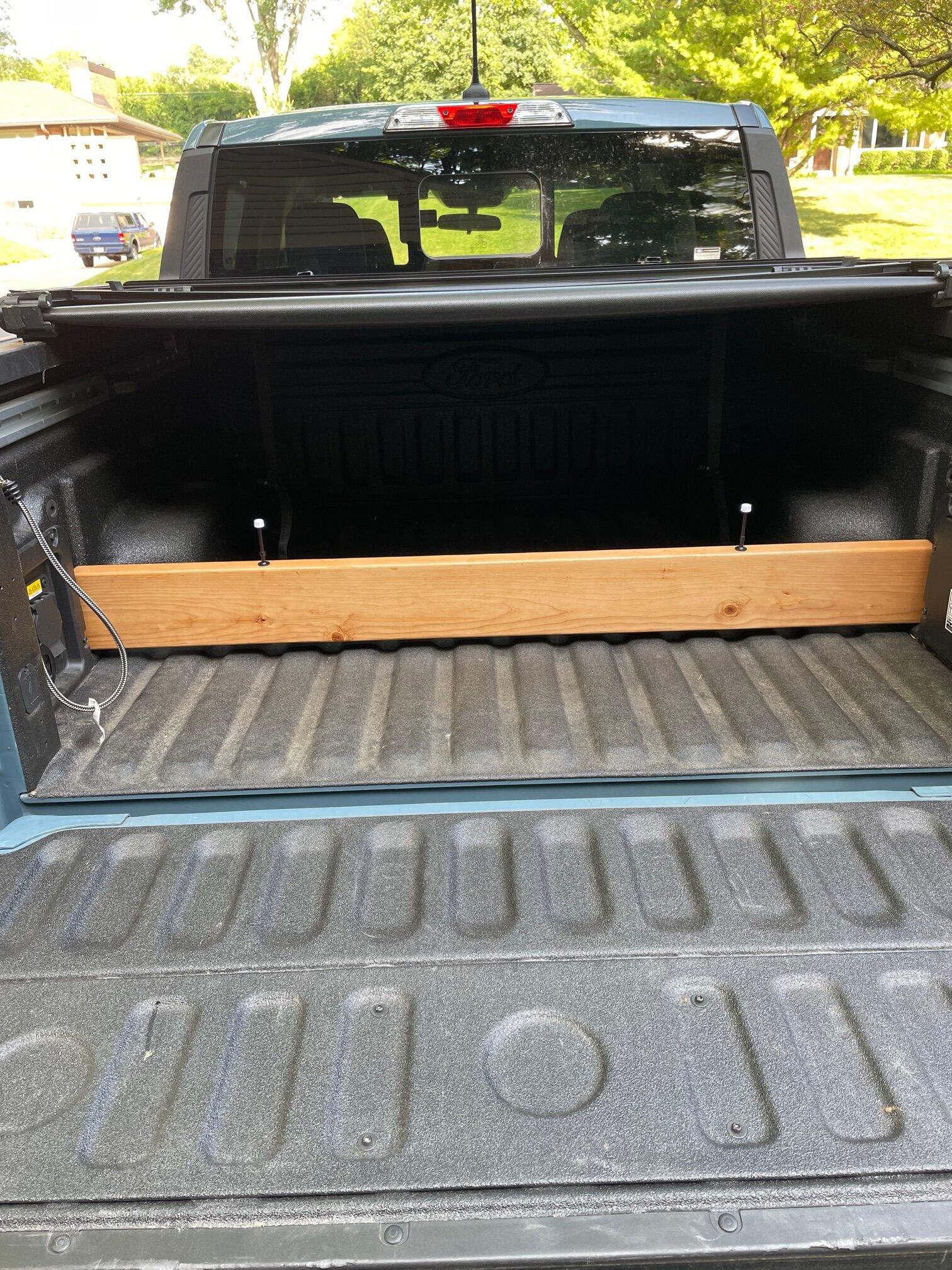 Ford Maverick DIY Bed Divider with Grocery Hooks IMG_0806 (1)