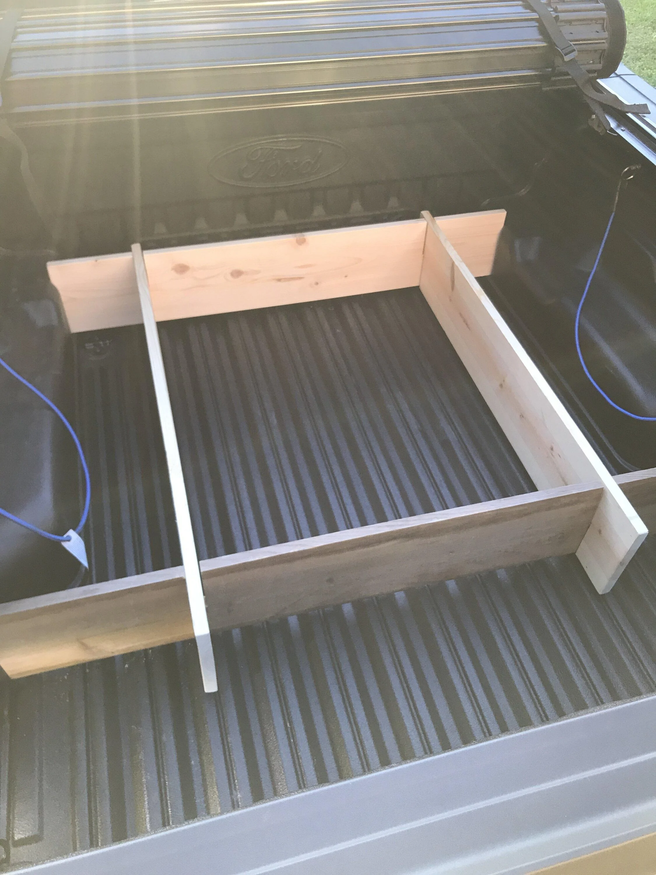 Ford Maverick DIY Bed Divider with Grocery Hooks IMG_1231[1]