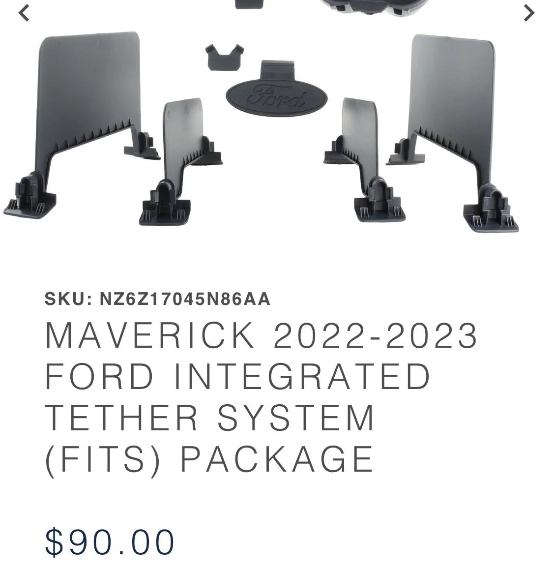 Ford Maverick Under Rear Seat FITS Storage Dividers Aftermarket Options IMG_1017