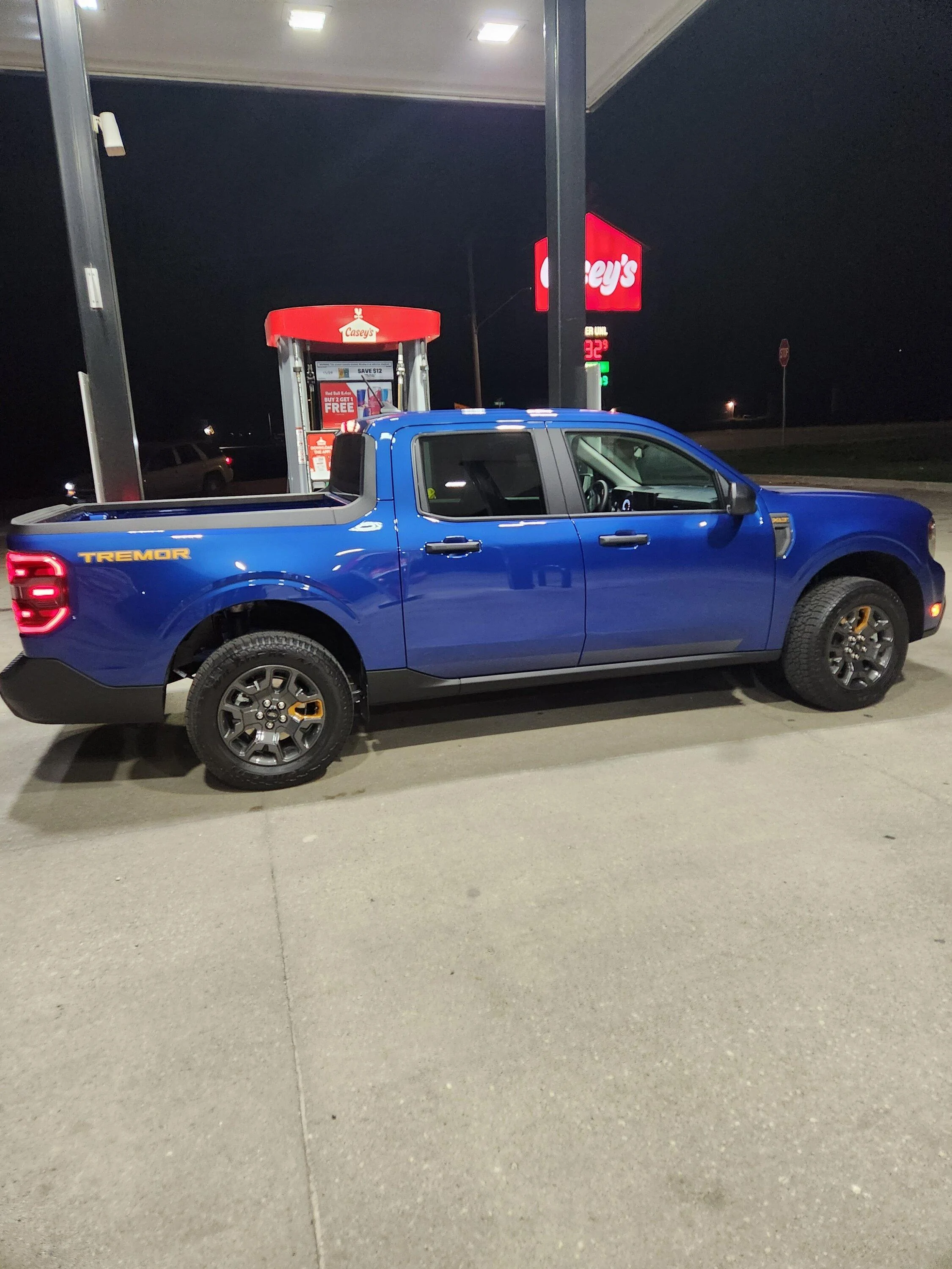 Ford Maverick Got my 2024 xlt tremor, atlas blue. 20231116_185429
