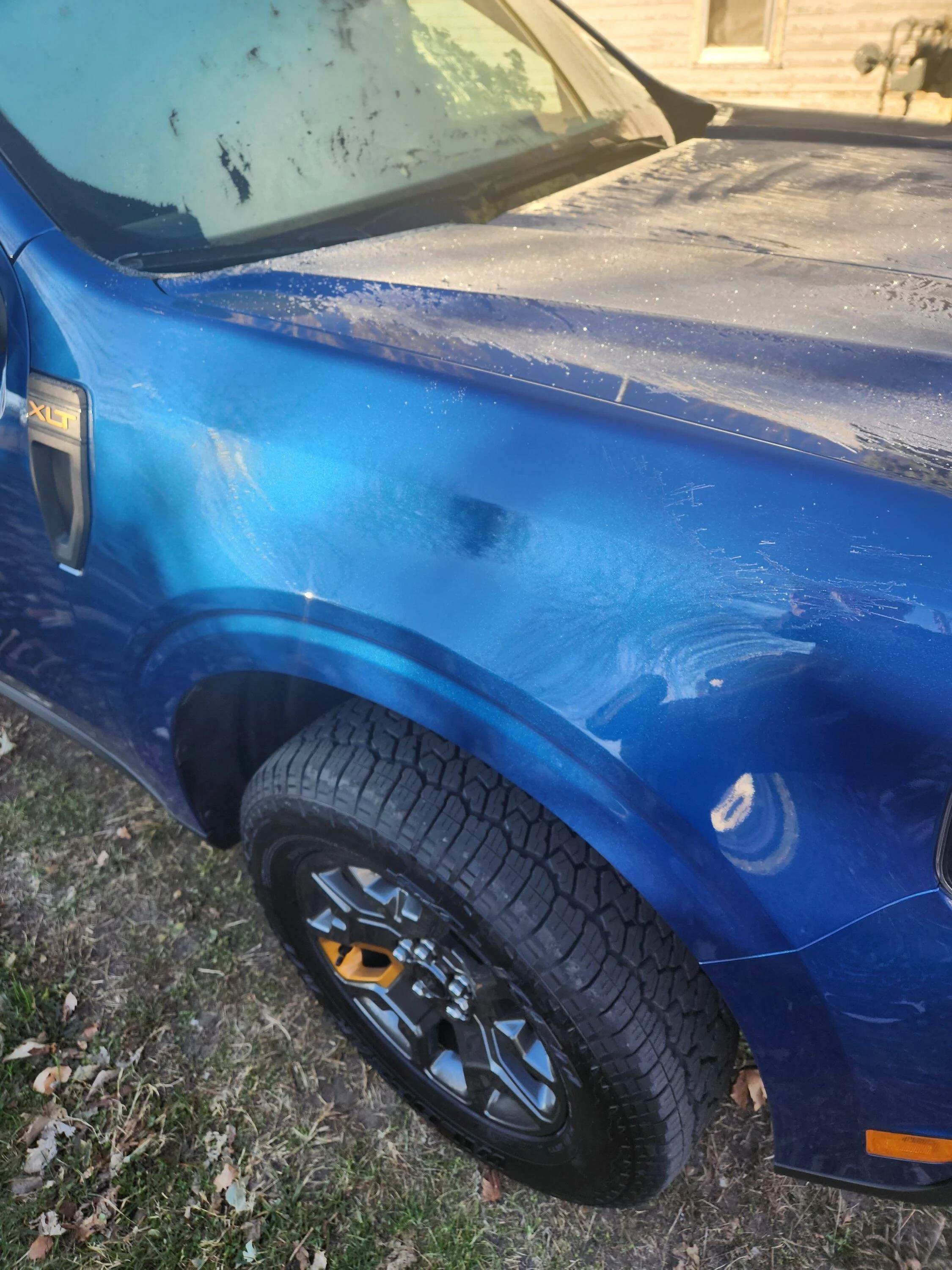 Ford Maverick Got my 2024 xlt tremor, atlas blue. 20231117_082236