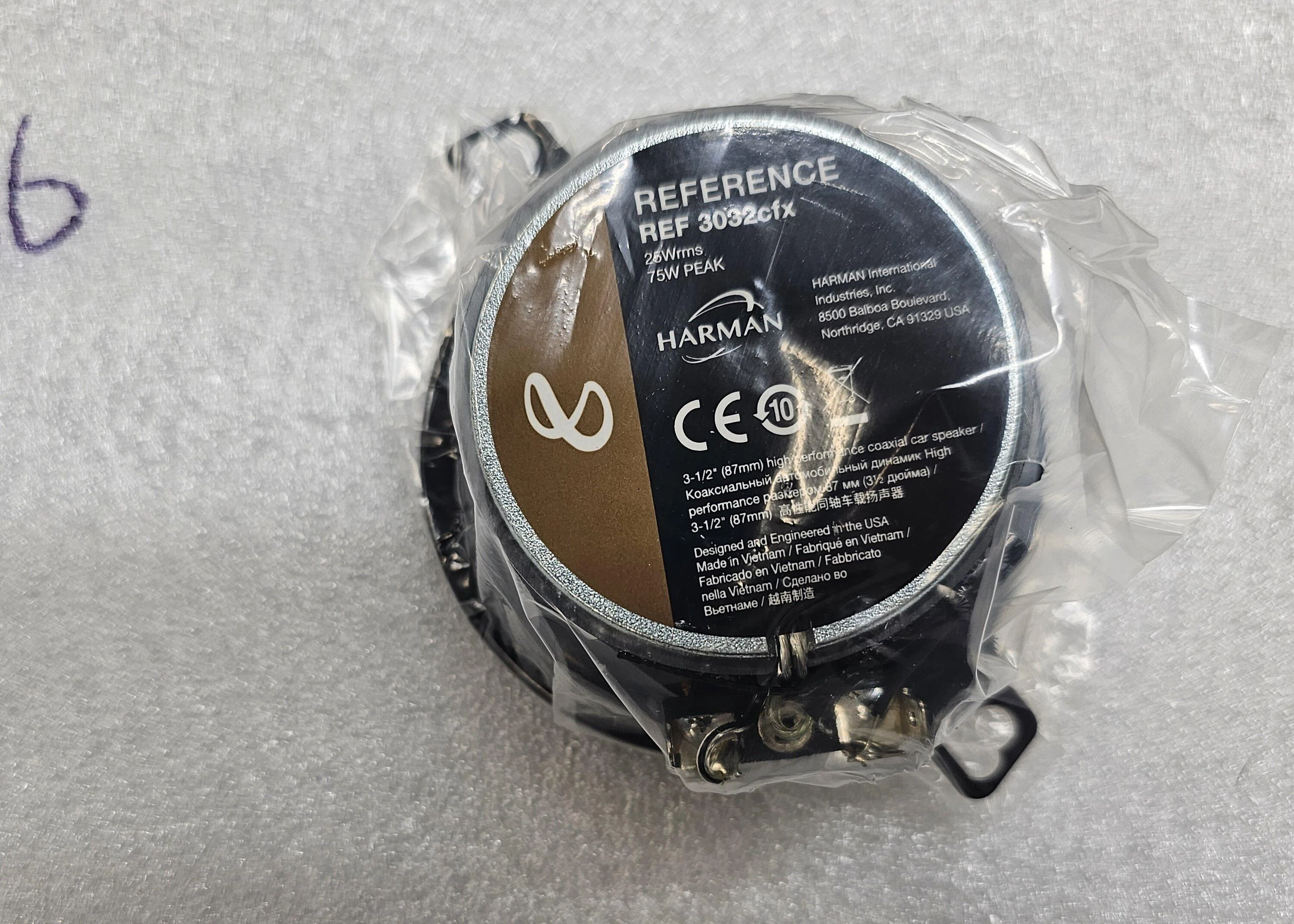 Ford Maverick Infinity 3.5" center speaker 20231117_072907