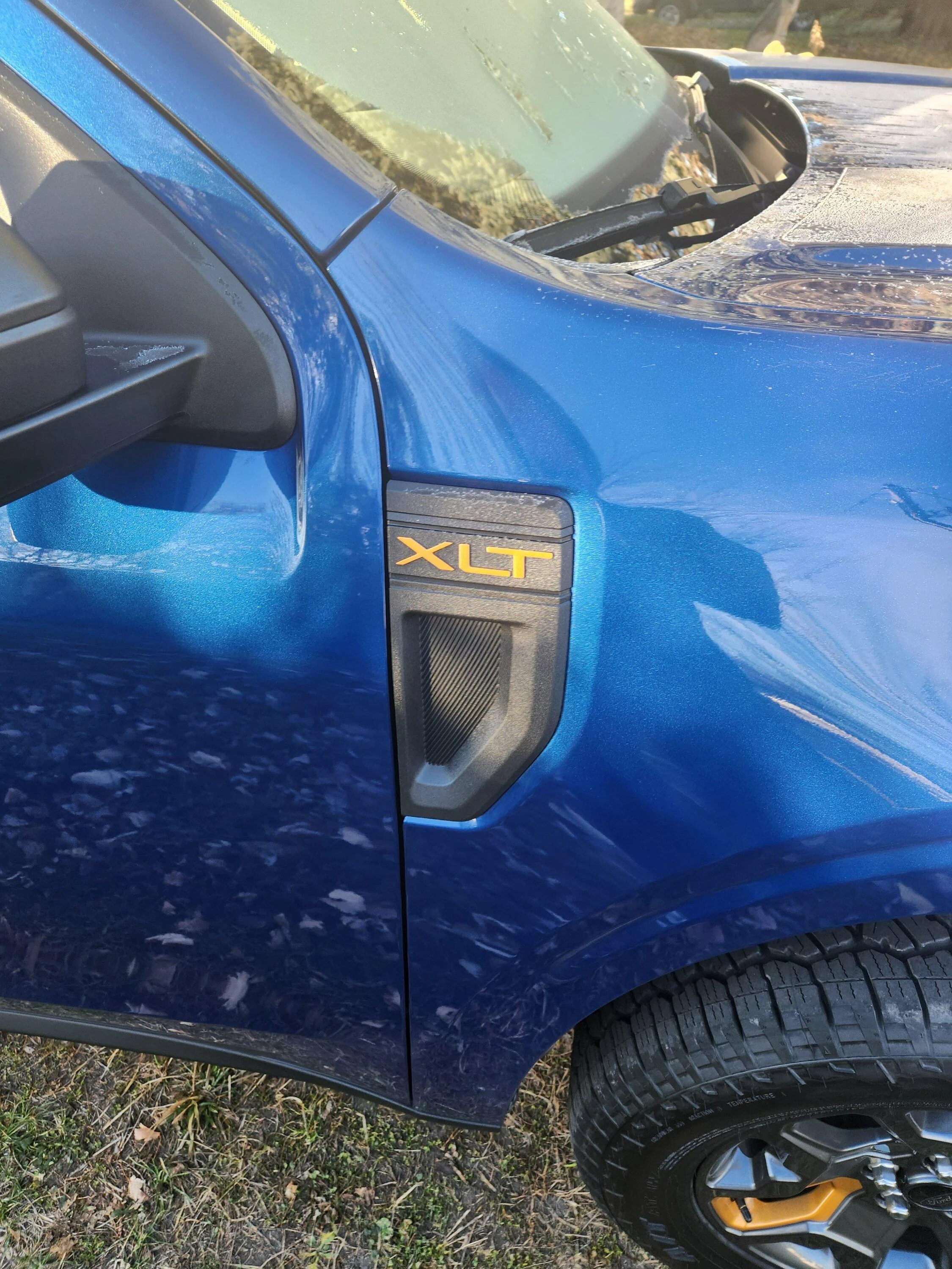 Ford Maverick Got my 2024 xlt tremor, atlas blue. 20231117_082242