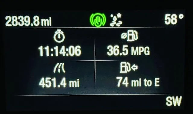 Ford Maverick The REAL HYBRID MPG IMG_8213