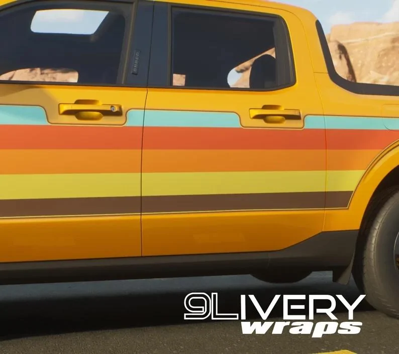 Ford Maverick Has anyone installed some great Ford or aftermarket hood decals/graphics? Graphics 04