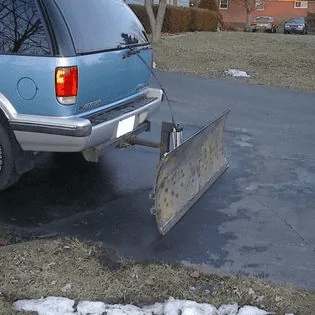 Ford Maverick DIY Hitch Snow Plow 1700451192537