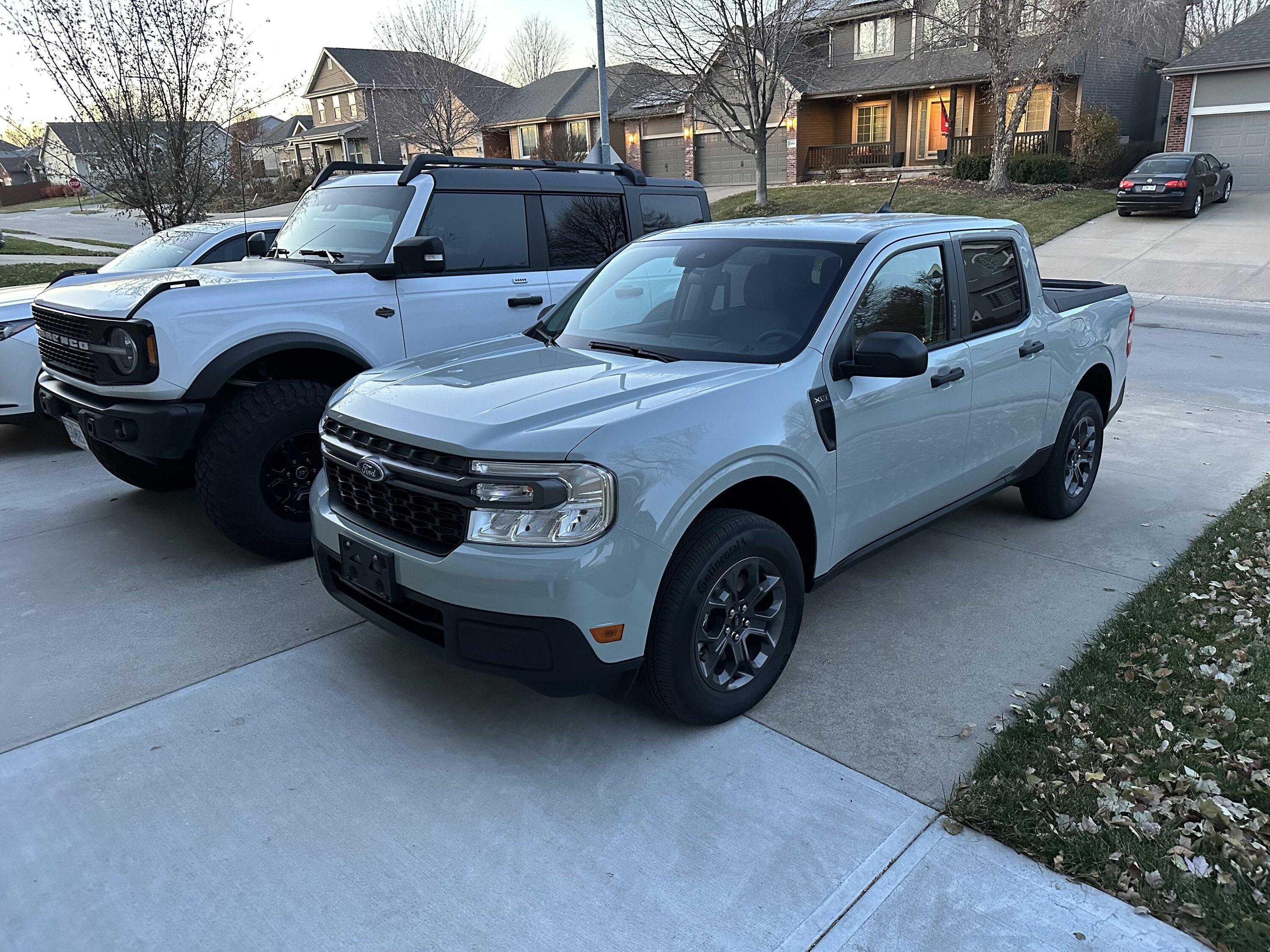 Ford Maverick New Cactus Grey upgrades IMG_5409