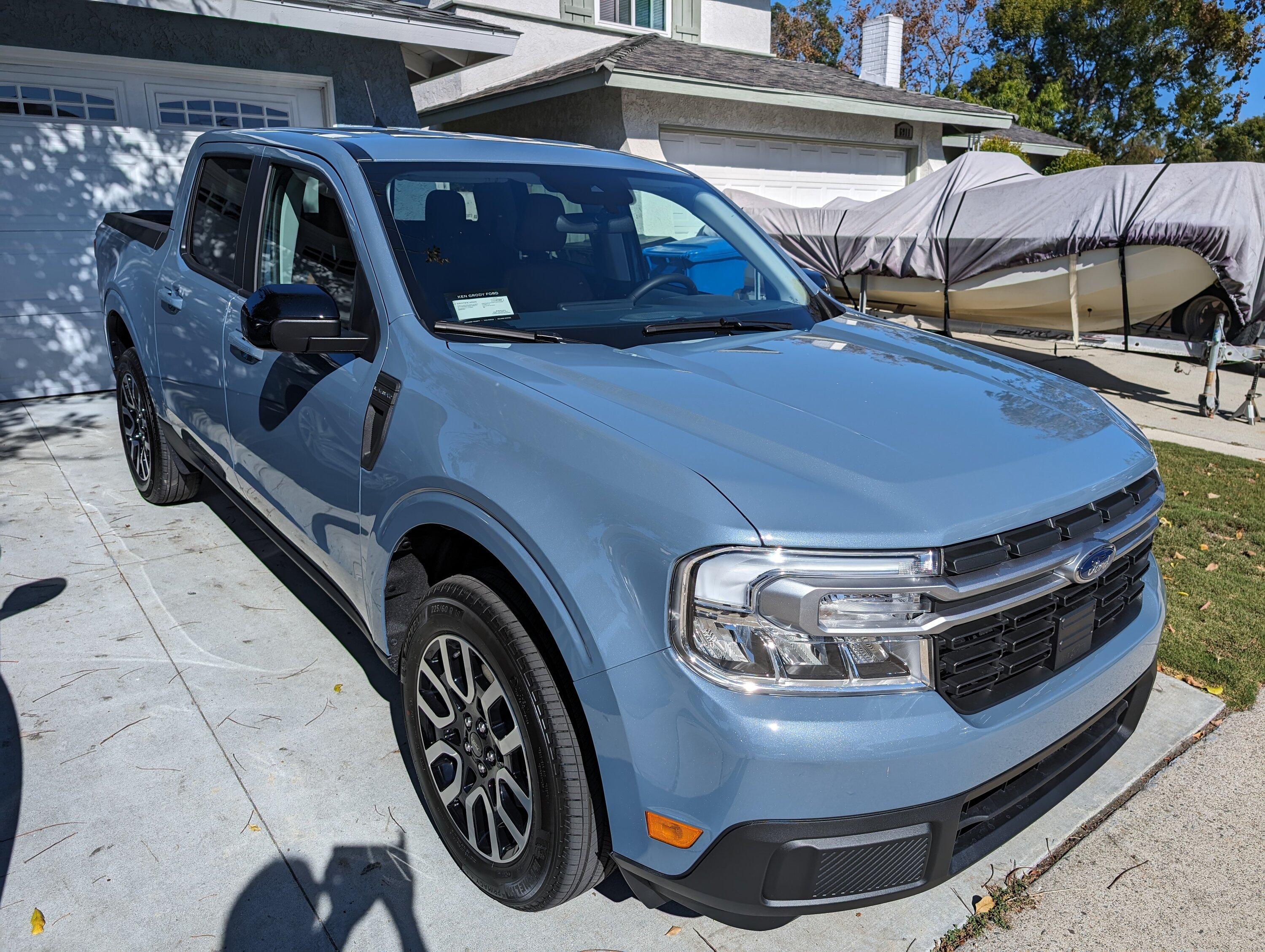 Ford Maverick Azure Gray discontinued? 1000001393