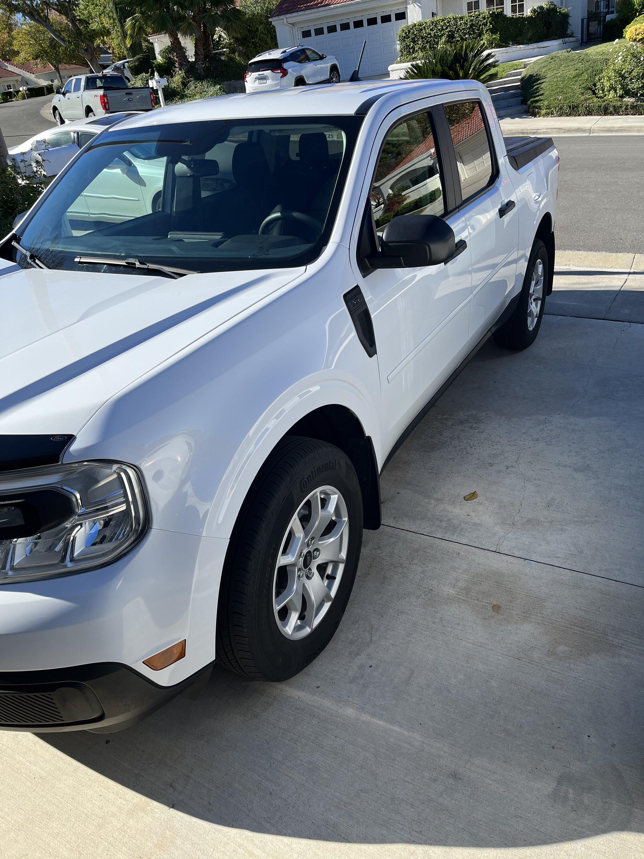 Ford Maverick What a mess I made of my truck using Adams Graphene Ceramic Coating IMG_9359