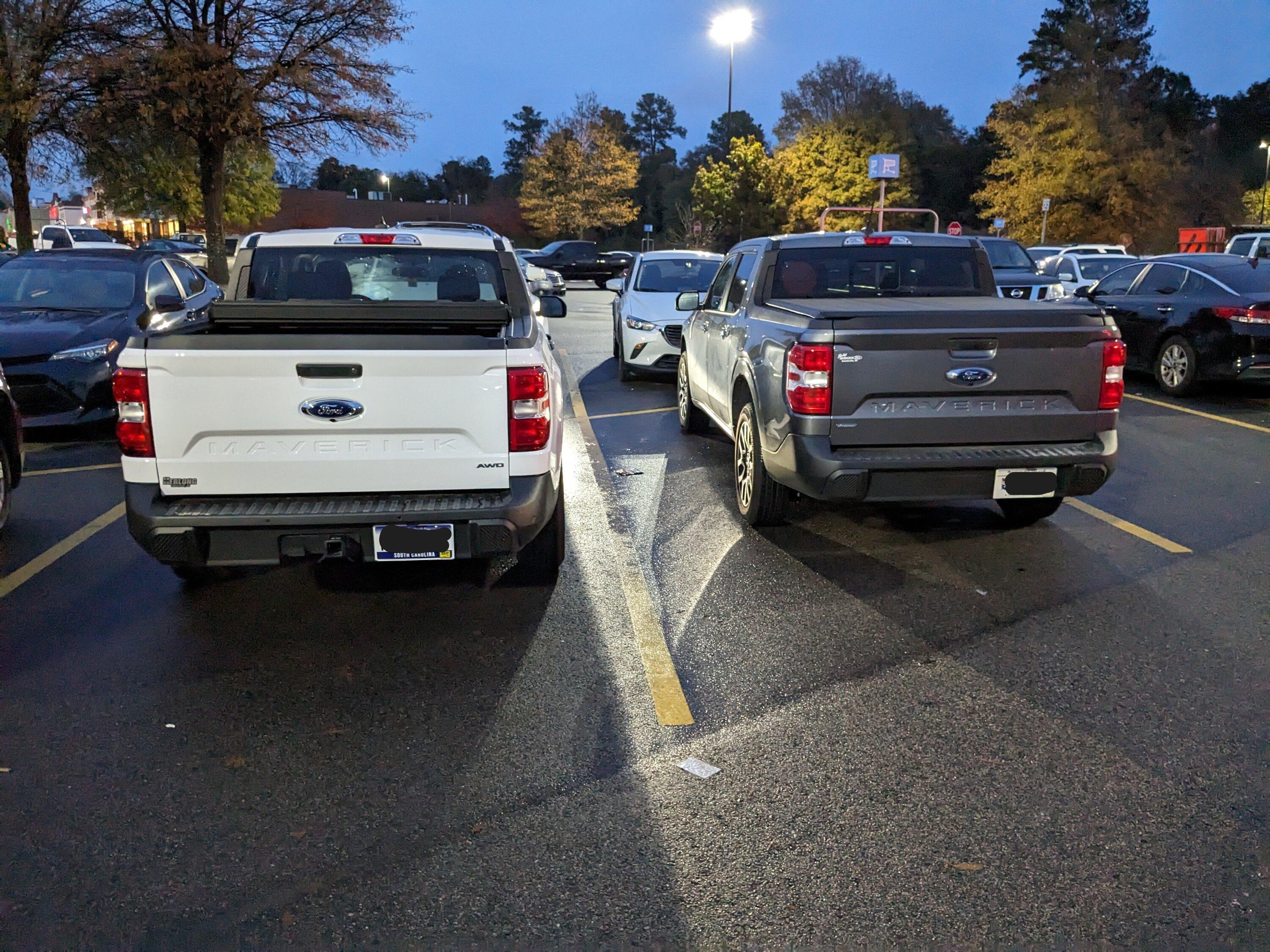 Ford Maverick Mavericks parking by Mavericks. PXL_20231121_224107215