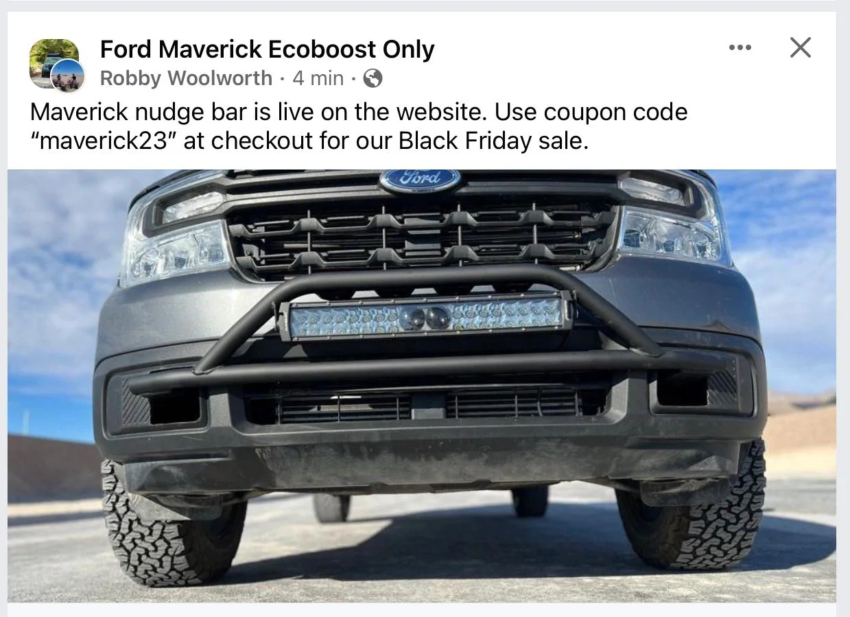 Ford Maverick Bush bar / push bar / brush guard options? IMG_5128