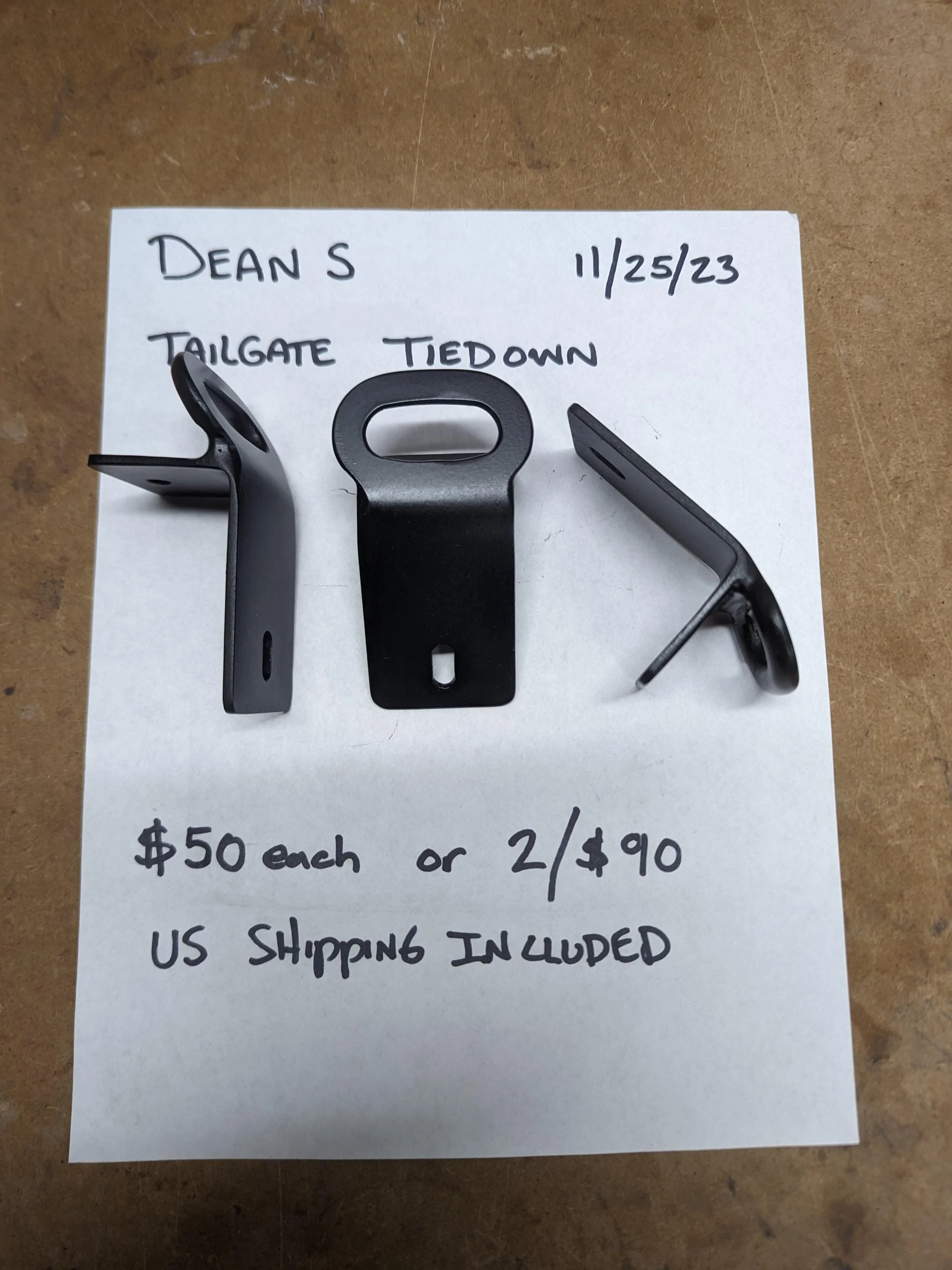Ford Maverick Tailgate Tiedown That Works With Tailgate Assist Strut PXL_20231125_125135012