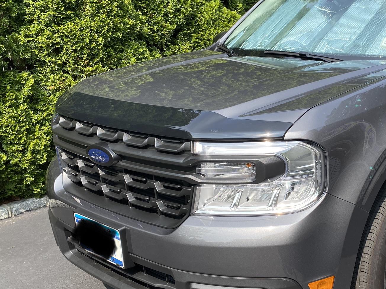 Ford Maverick New hood deflector finally arrived! 1700945835050