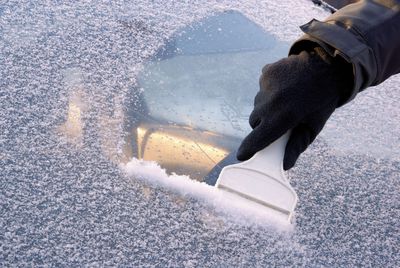 Ford Maverick Big MPG shift hand-of-a-man-cleaning-car-in-winter-709185385-5a381e2ebeba330037d95e1f